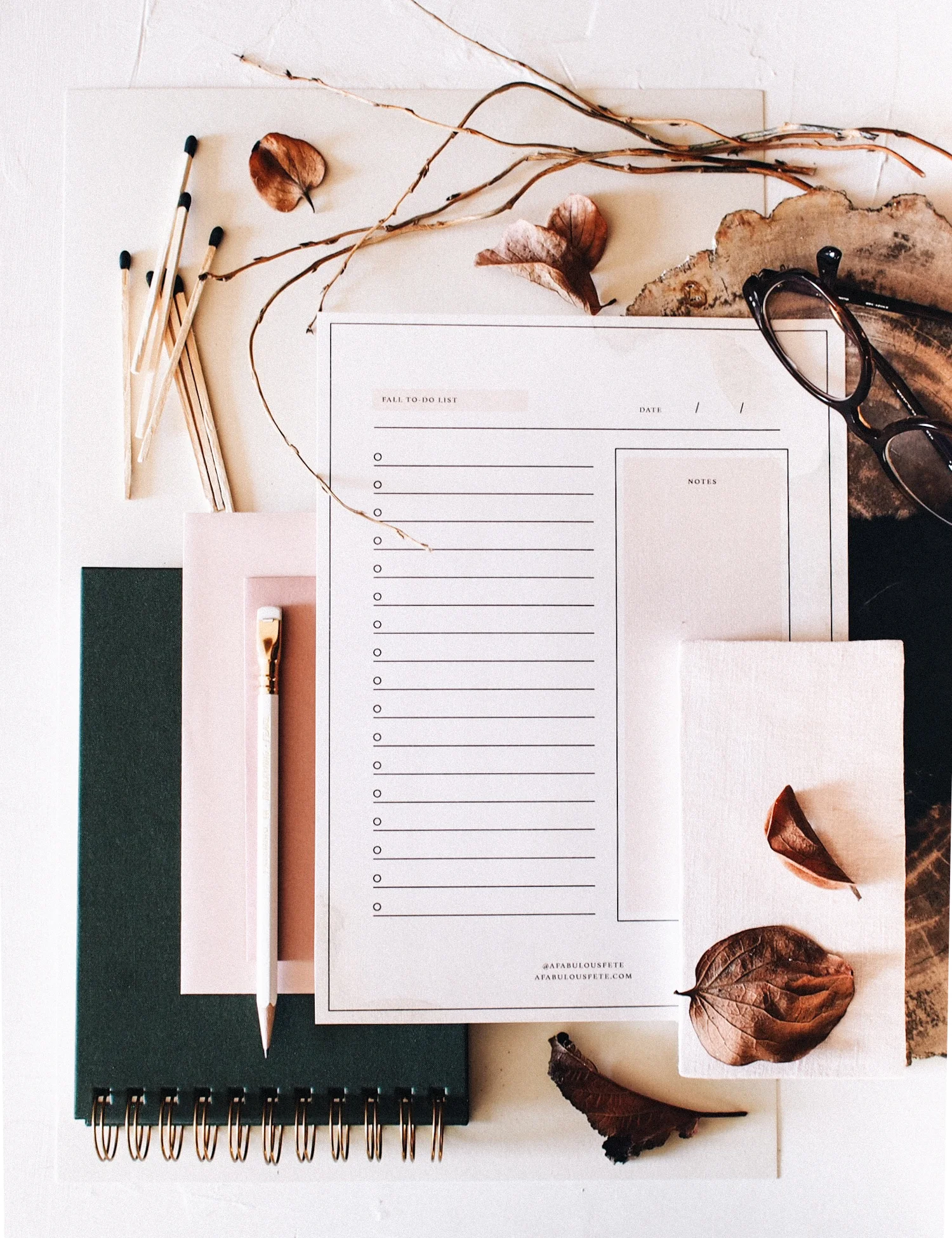 Fall To-Do List Printable