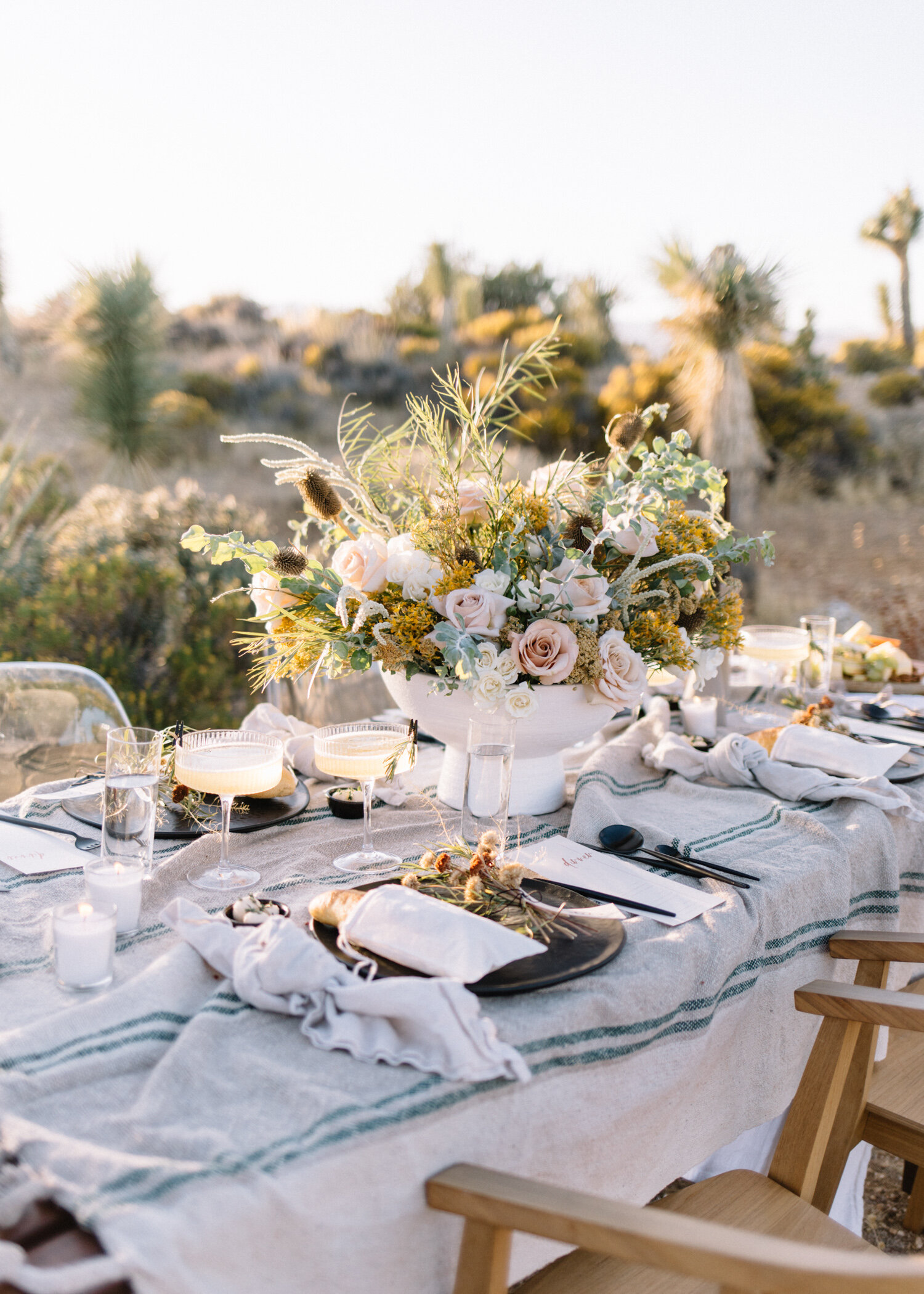 Fall Desert Dinner Party - A Fabulous Fete