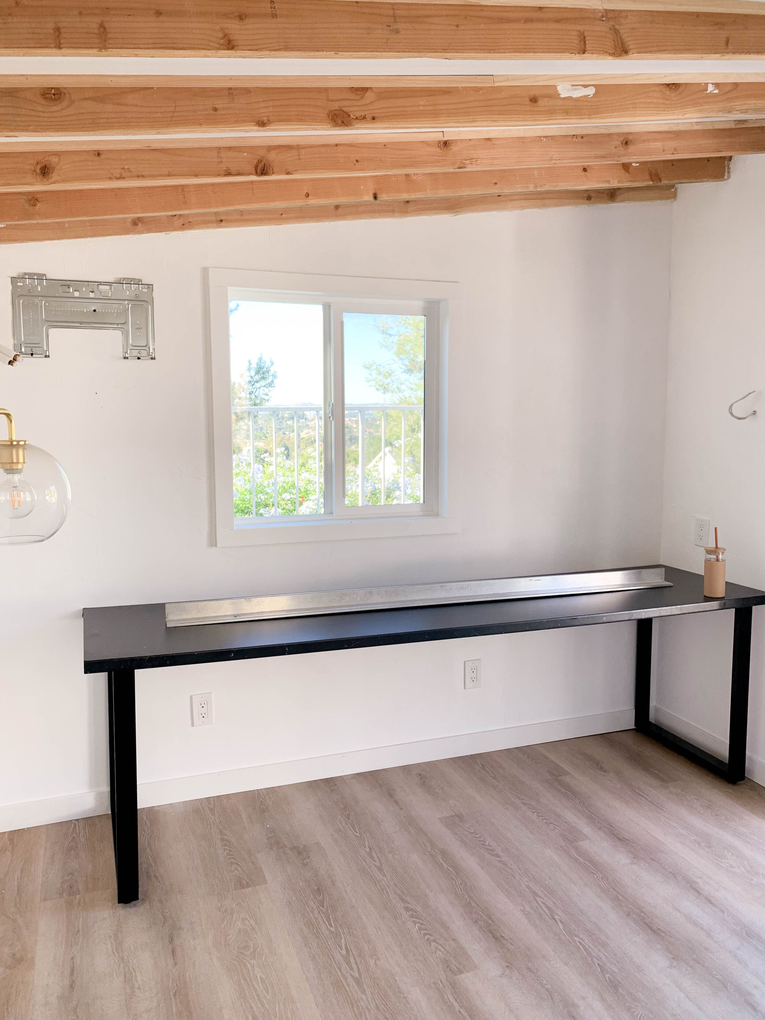 How I Built My Oversized Studio Desk Lauren Saylor Stationery Interiors Design