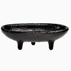 4" Small Iron Bowl For Incense or Palo Santo
