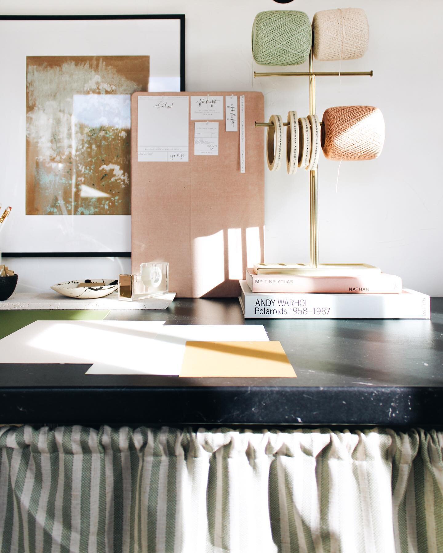 How I Built My Oversized Studio Desk — Lauren Saylor Interiors +