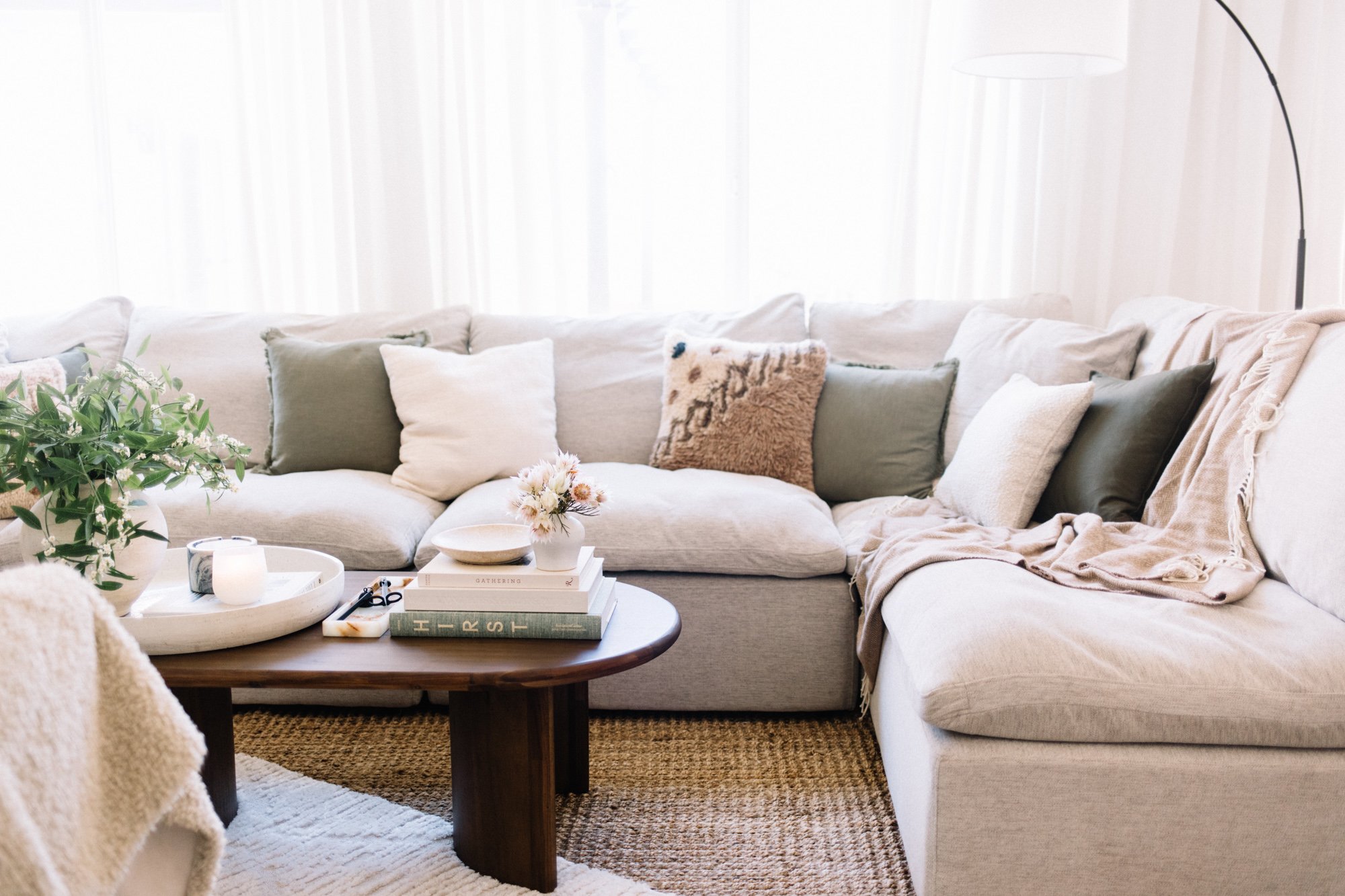 Joybird cushions outlet