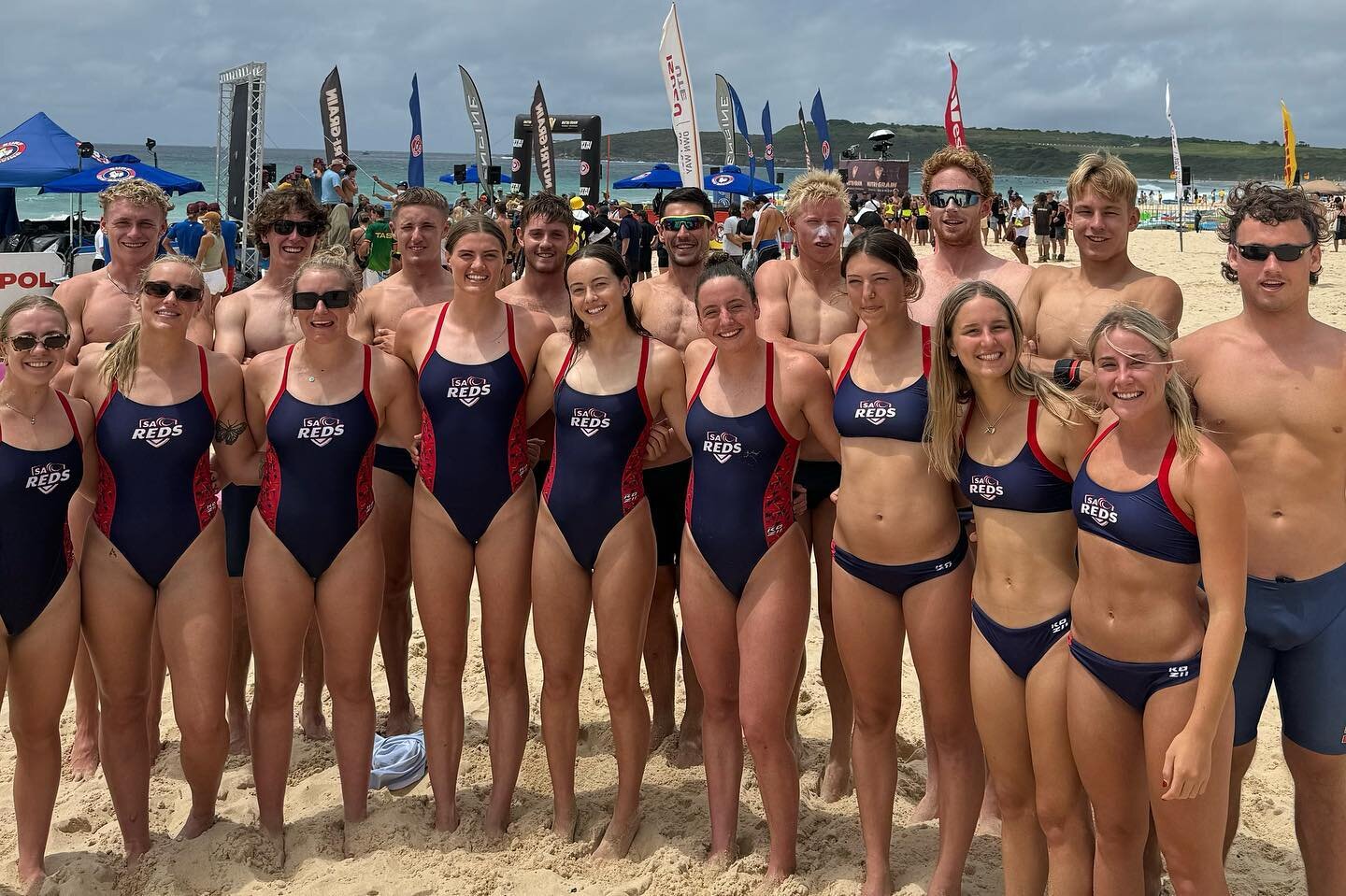 🌩️SUPER SURF TEAMS LEAGUE - DAY 3🌩️

The SA Reds wrapped up their campaign, with the SA Thunder finishing 10th on the overall leaderboard with 23 points, and SA Lightning close behind in 11th on 22 points.

Standout placings from today include:
🥇H