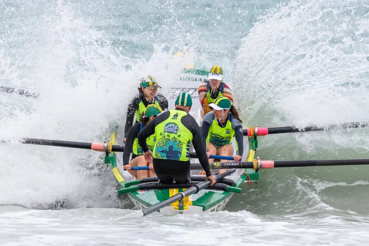 Surf boat competition