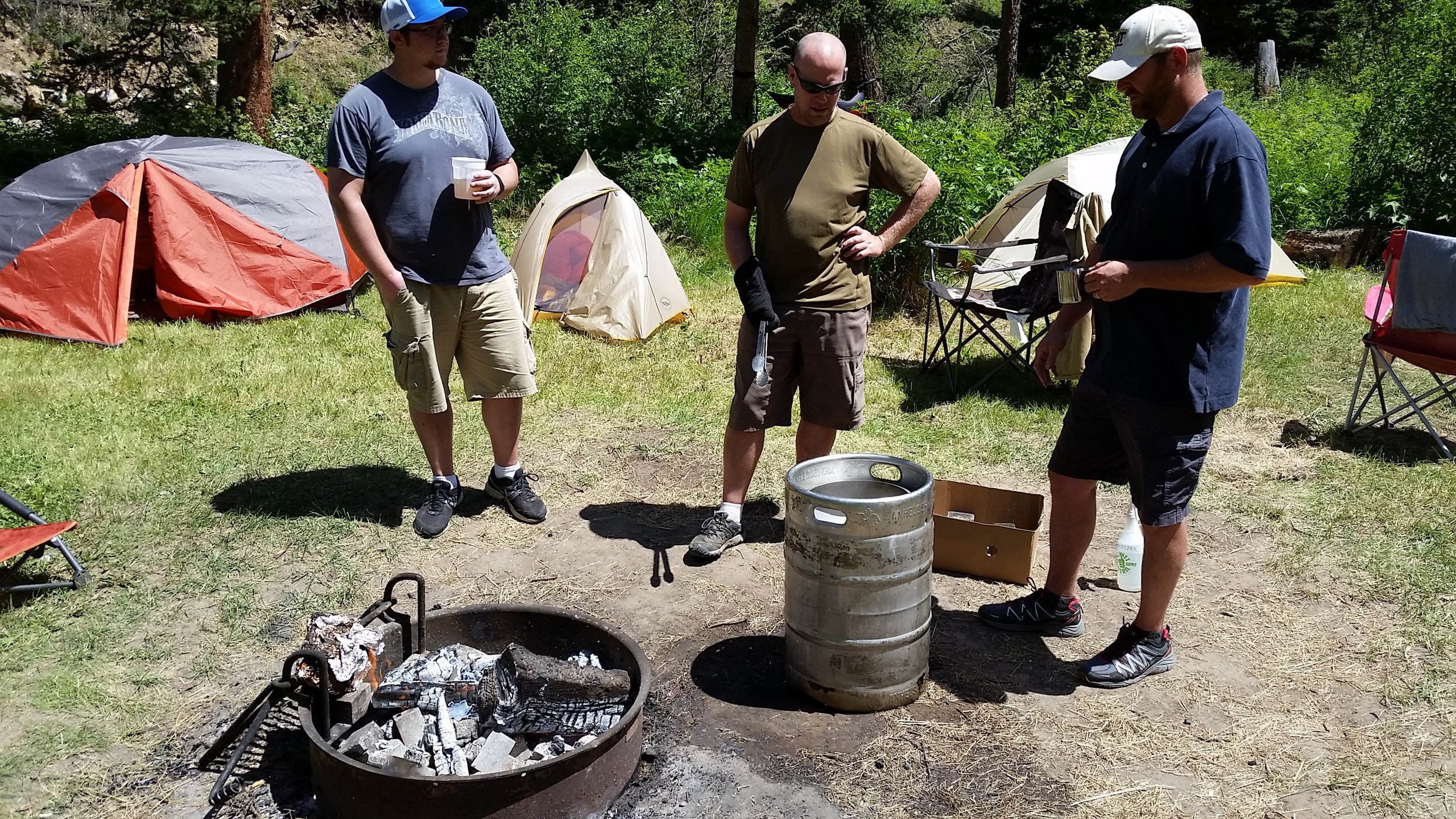  2016 campout brewing - Mill Creek   