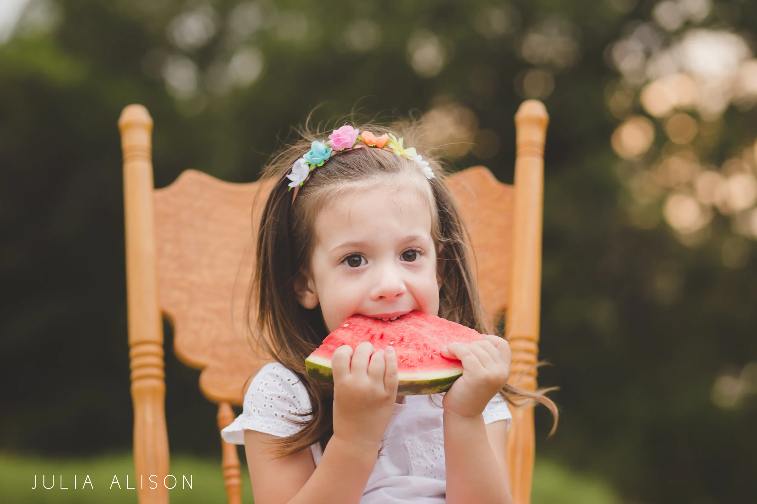 Harper's Watermelon Mini Session | Child Photography Denton, TX