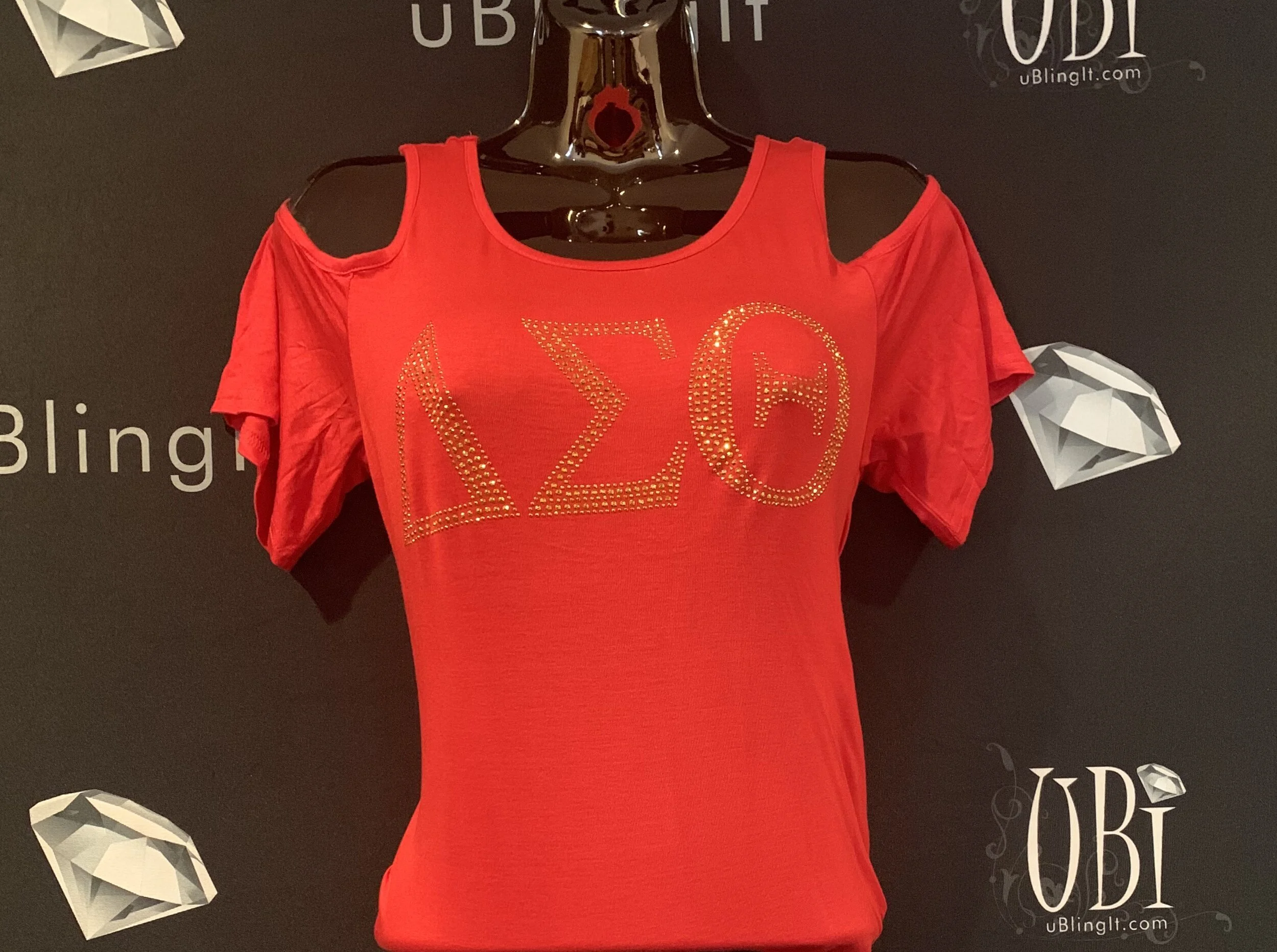 DST - GOLD Cold Shoulder