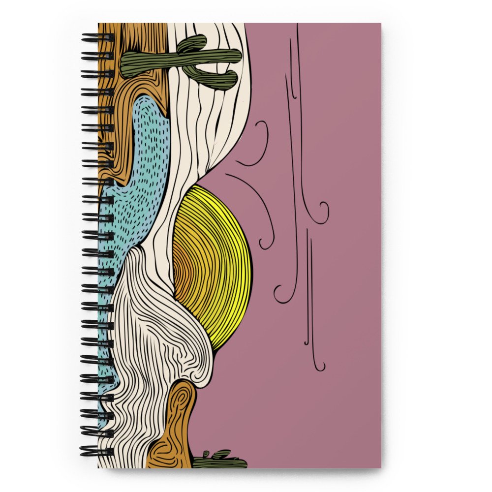 LET'S START OVER desert drawing notebook — TimFrost