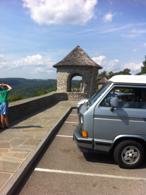 High on the hill overlooking the Susquehanna River on PA Rte 6.