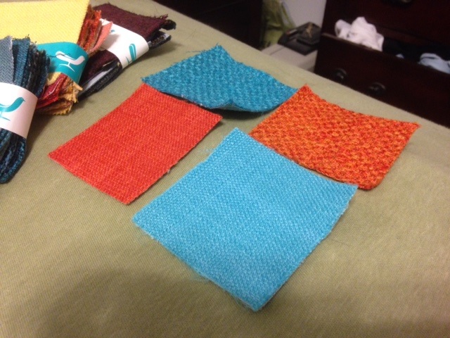 I am thinking the blue in the back!!!! Let's see what mom thinks tonight! 