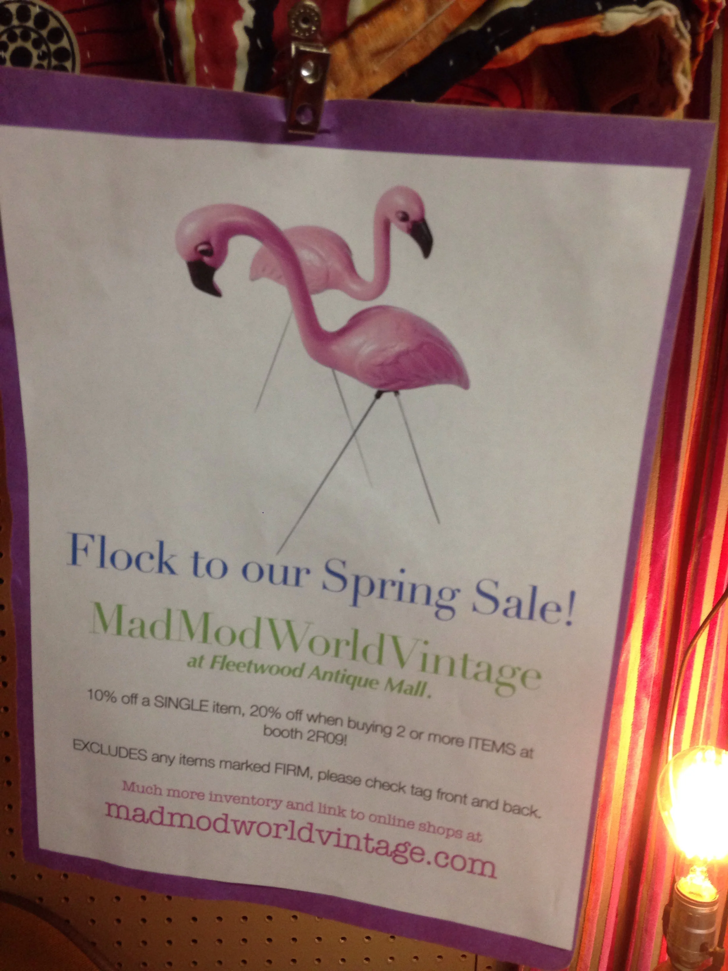 Spring sale!