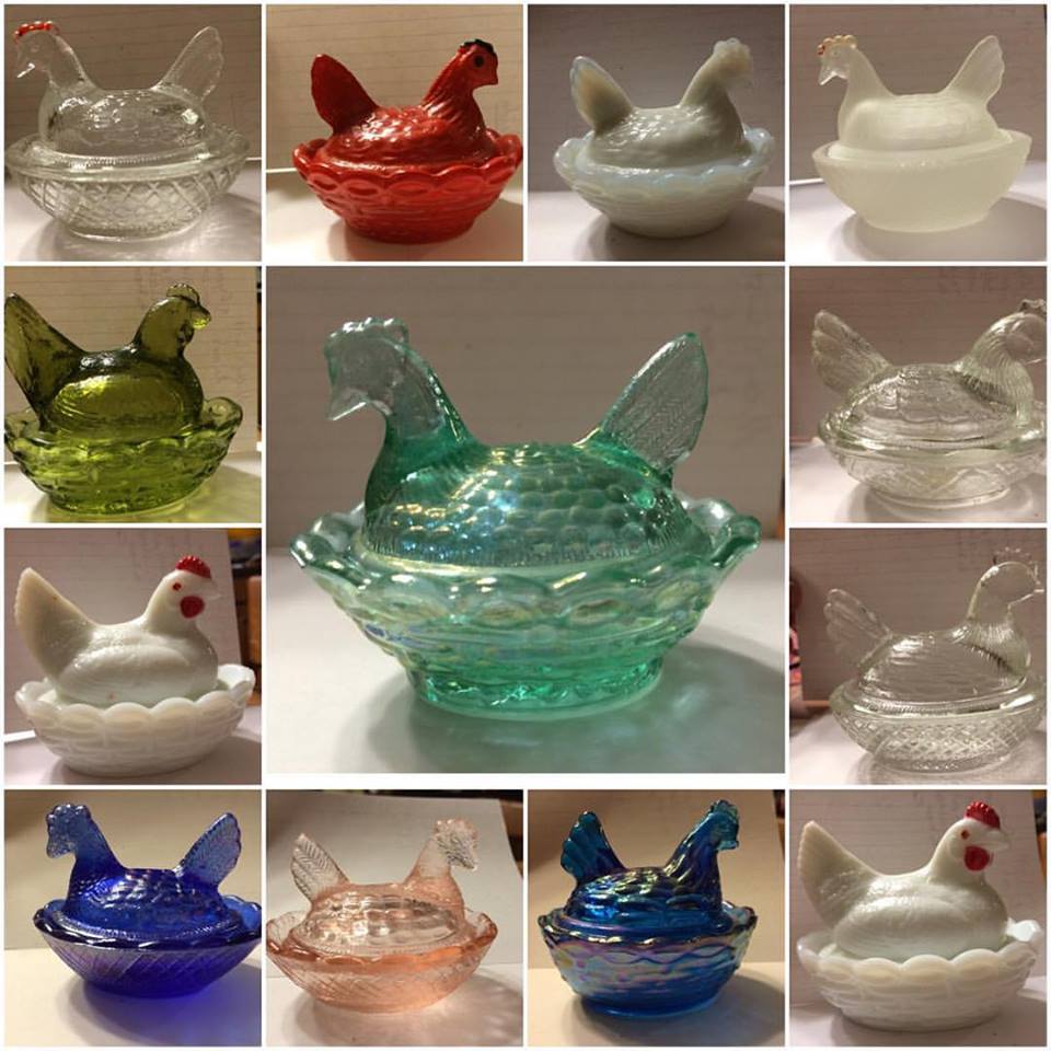 3" and under SALT CELLARS selection. They are so cute! Make sure you check out the video above to learn about them and I discuss condition issues, etc. If you are new to vintage glass collecting, you might find some information of interest about the makers and markings.