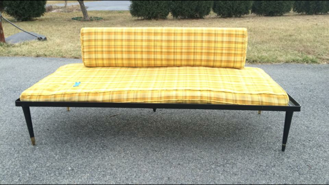 Plaid Day Bed