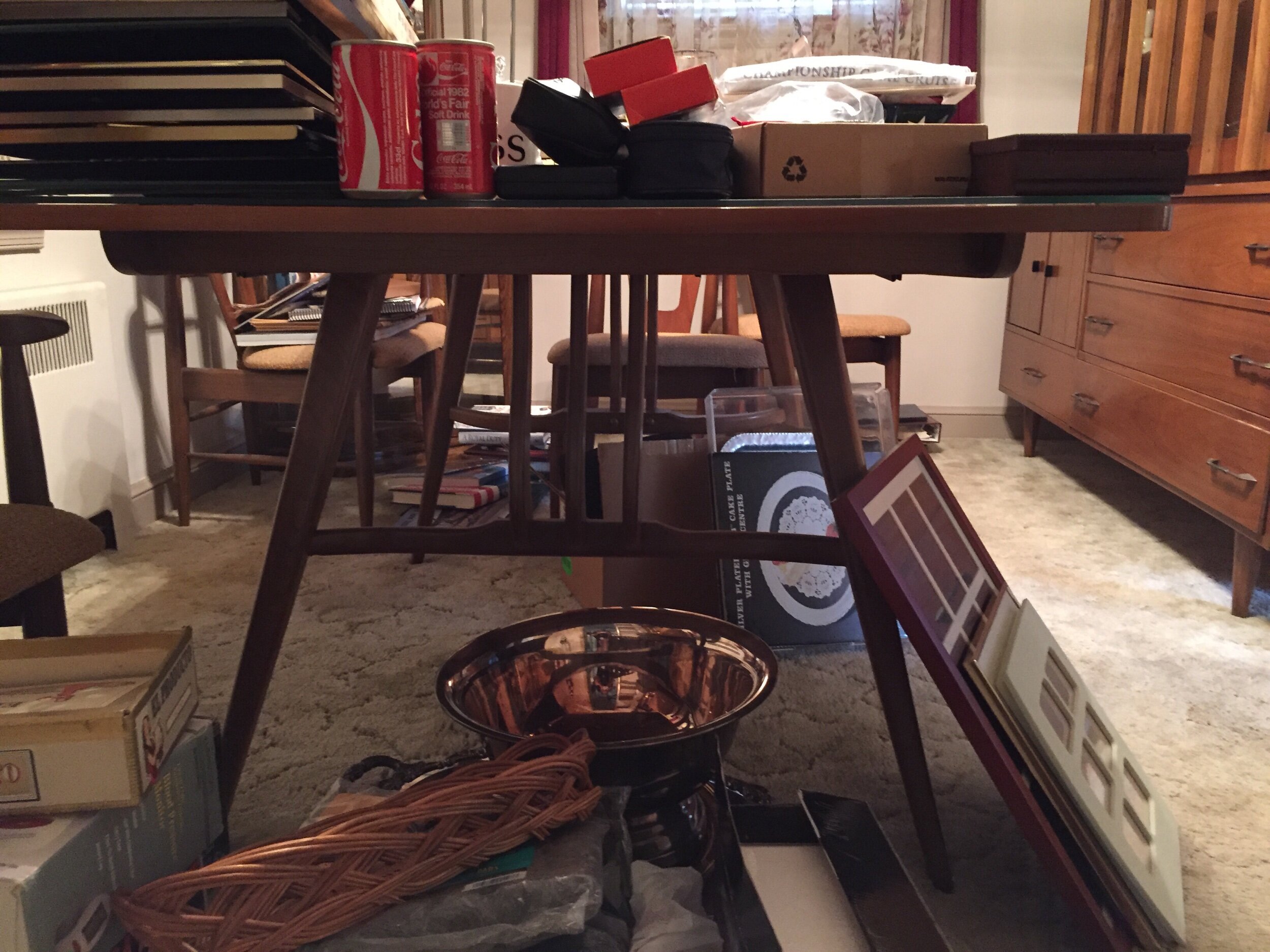 End view: