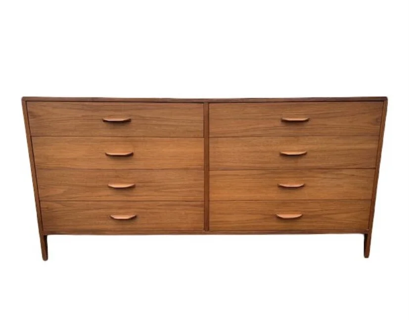 SOLD Very clean, teak dresser by Ed Secon Design Associates