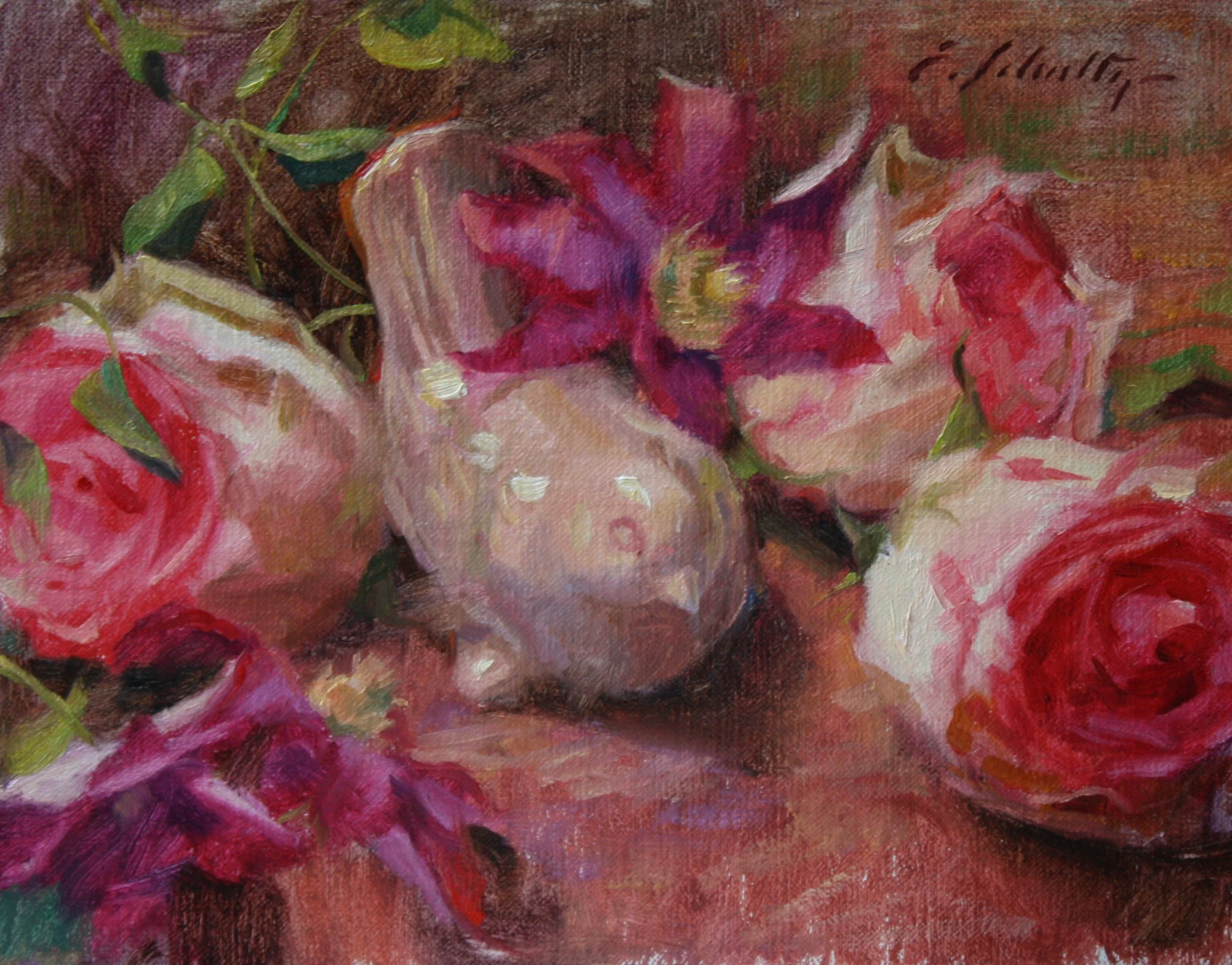 "The Little White Bird" 6x8"