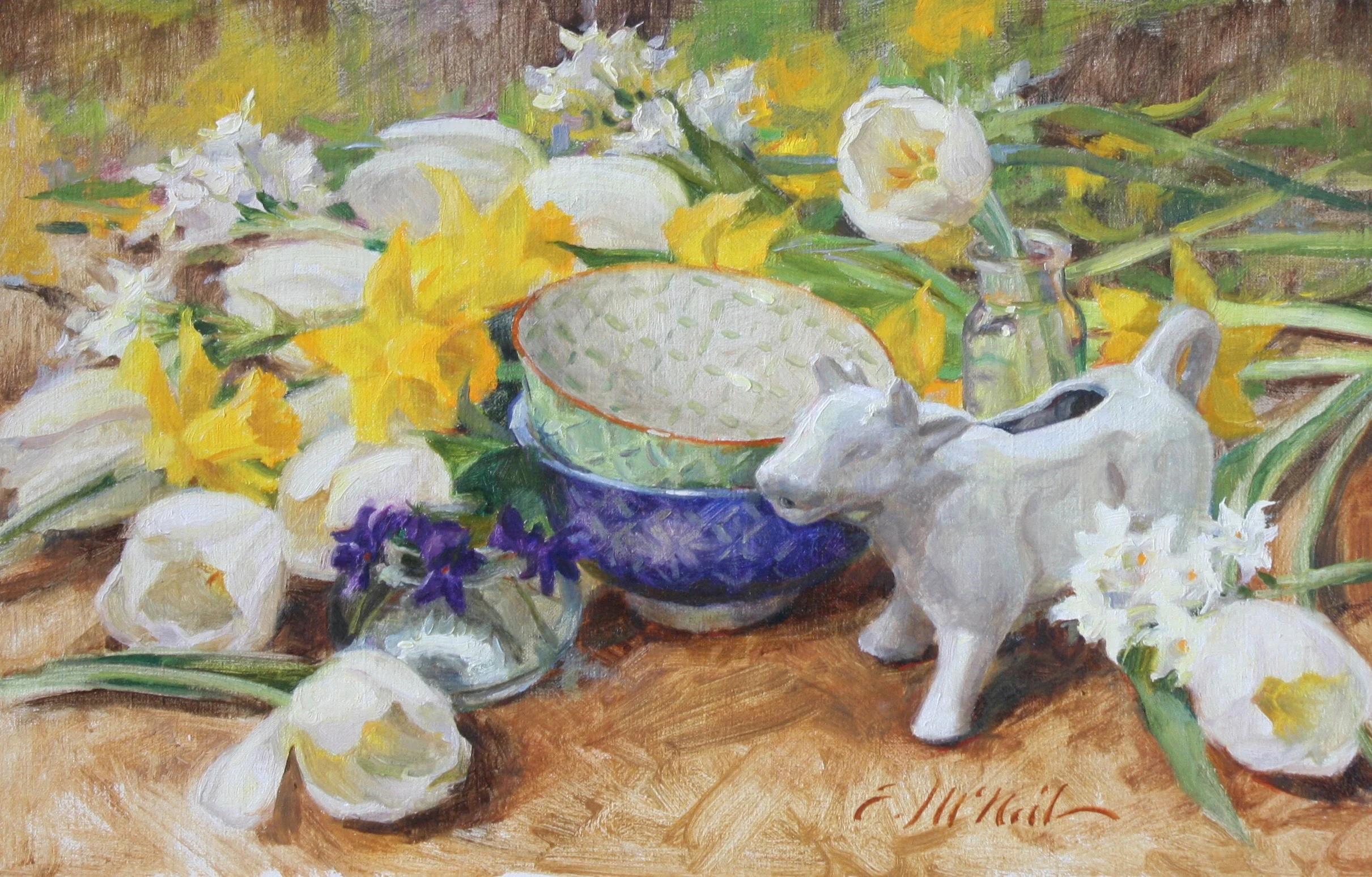 Spring Party 9x14"$400