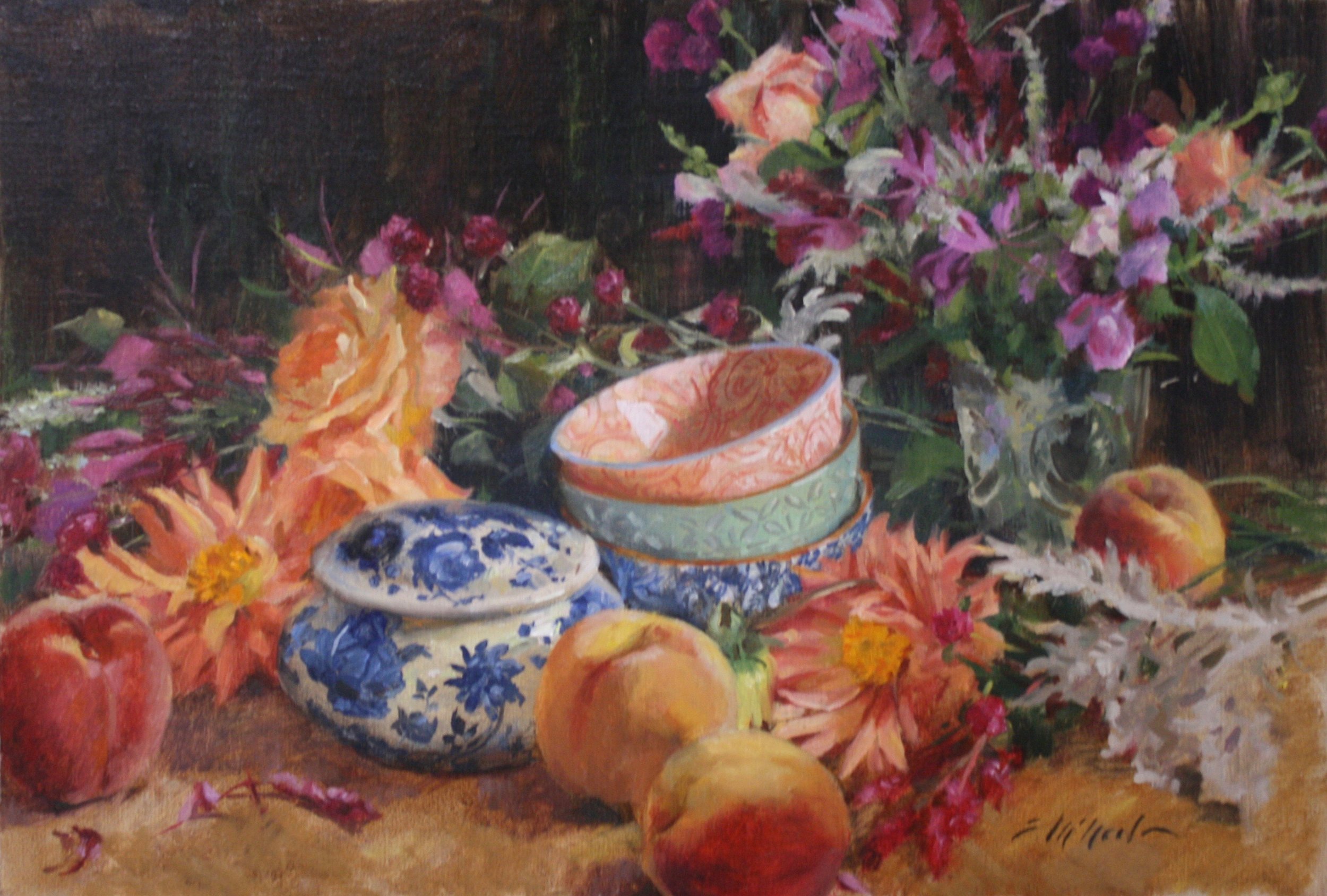 "Summer Bouquet" 11.5x17 $650