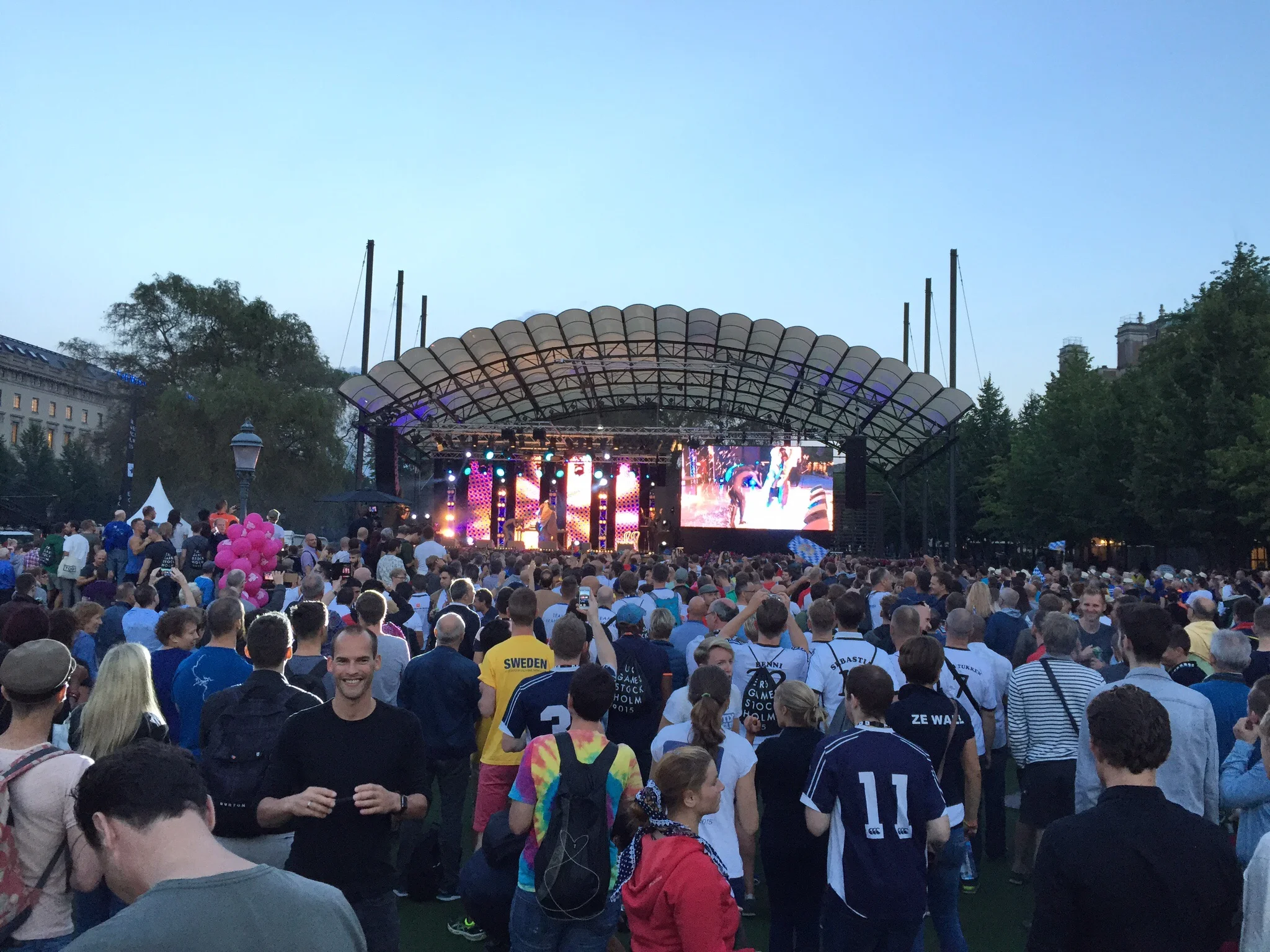 Opening ceremony.
