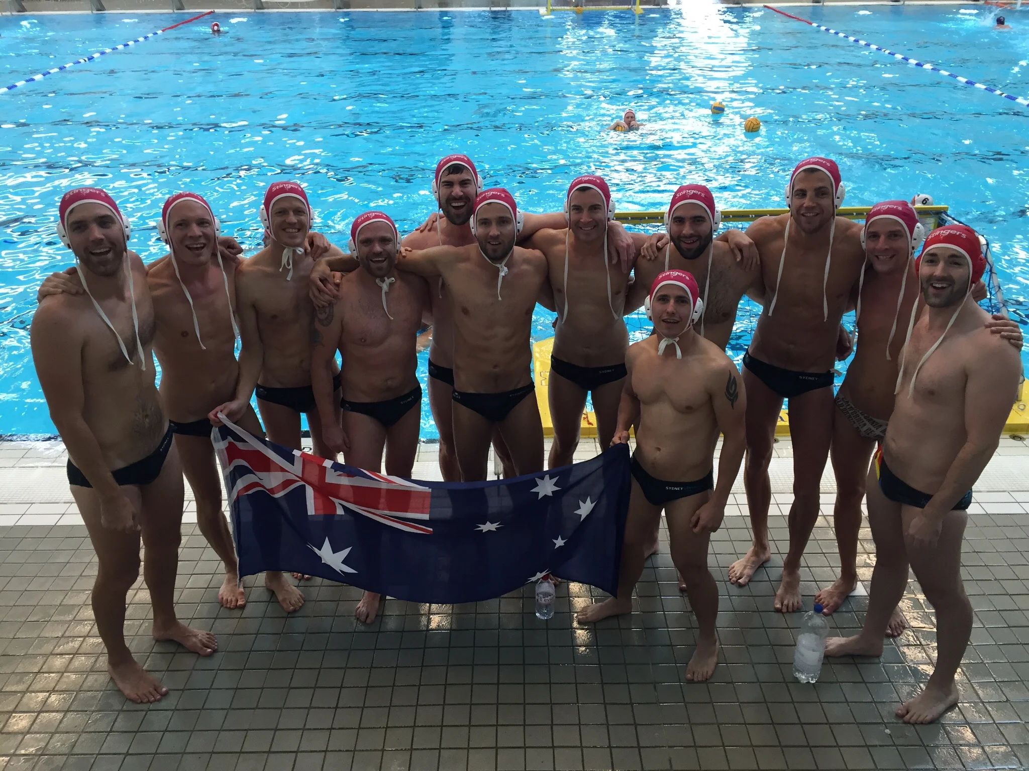 The final team: left to right Greg Baker, Ash Macmaster, Pascal Van De Walle, Jason Thomas, David Parsons, Nathan Collett, Ben Rooke, Chris Long, Tyler Kreider, Ben James Stanley, Audie McRae and Ivan Buckingham
