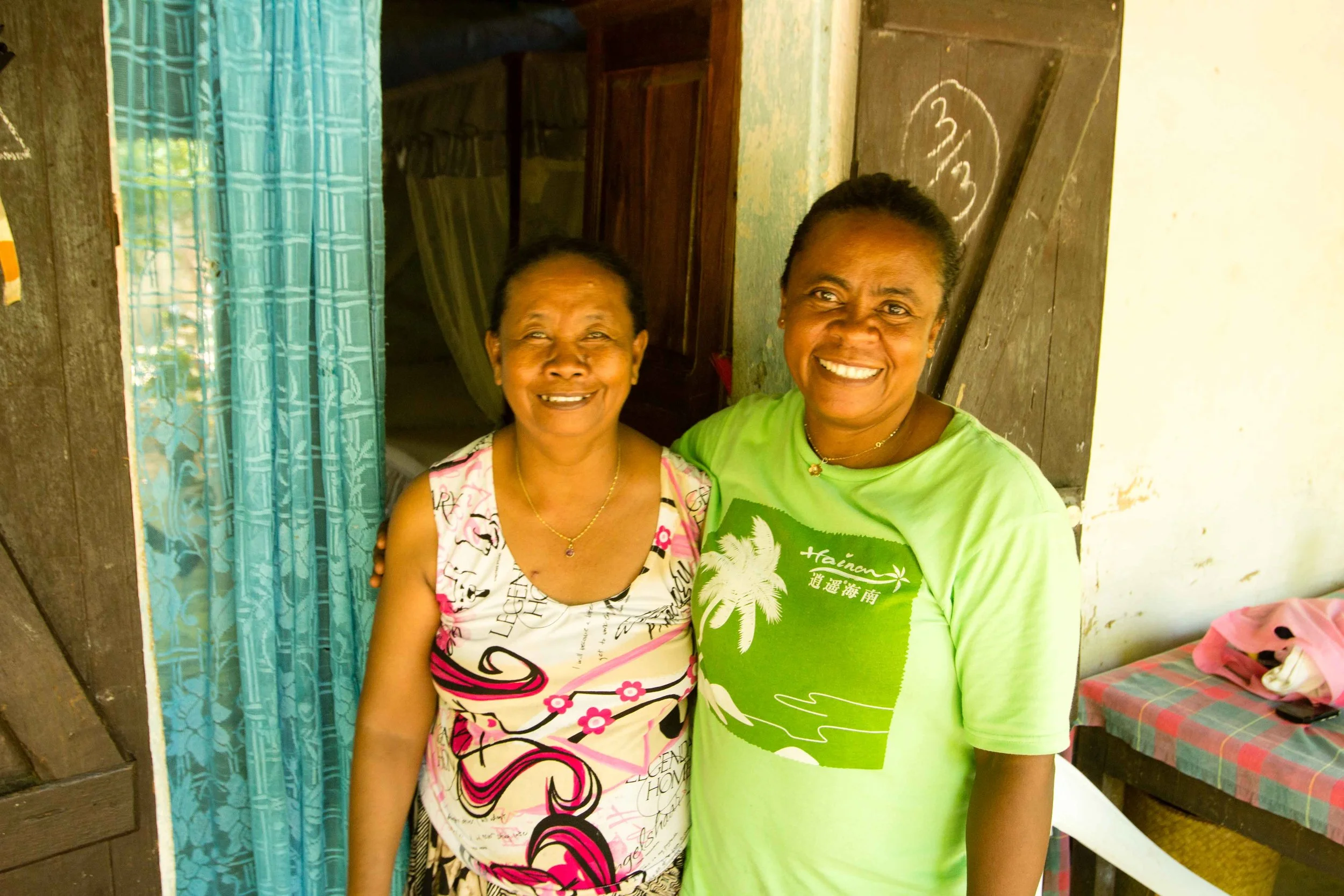 Soa, our favorite Malagasy teacher, and Mamani'Soa