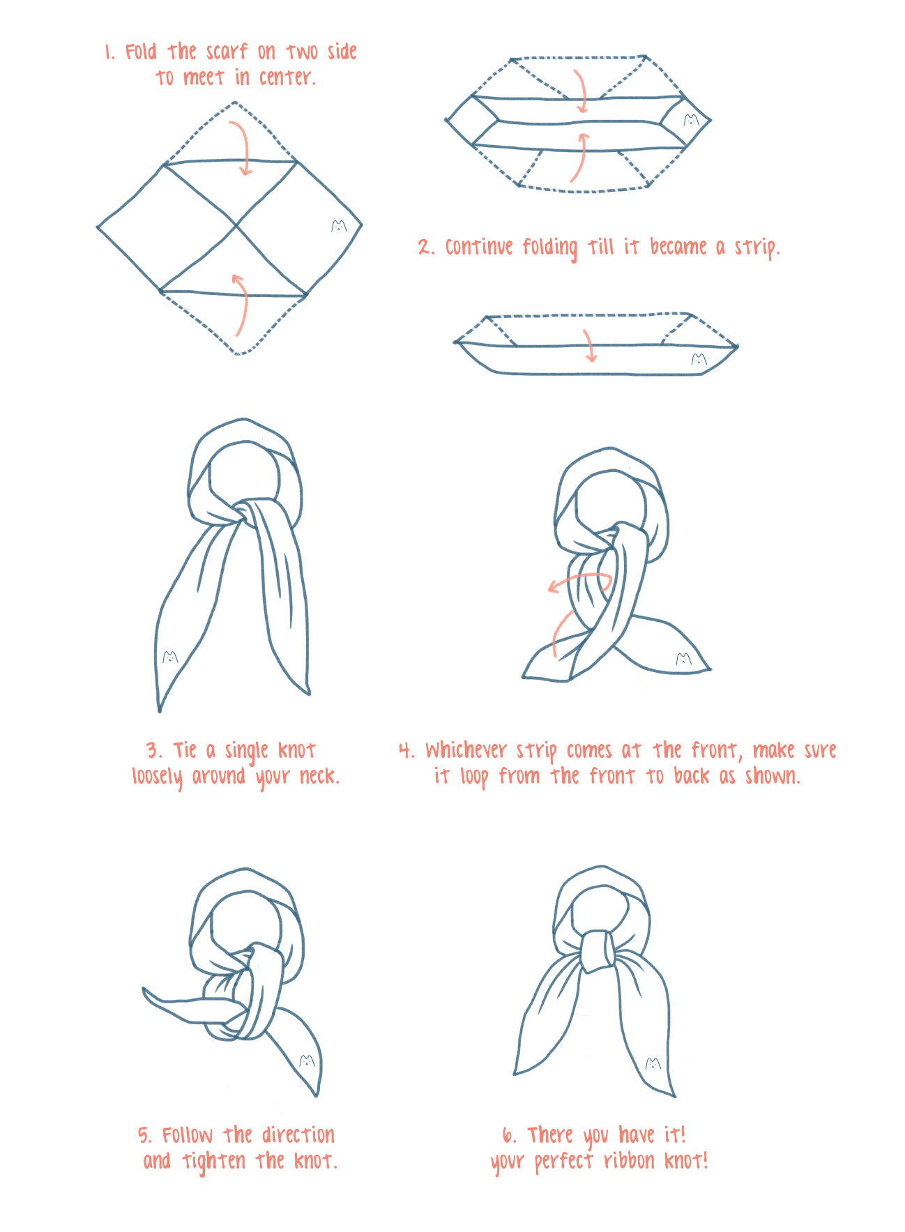 Made by Mate — How to tie a scarf