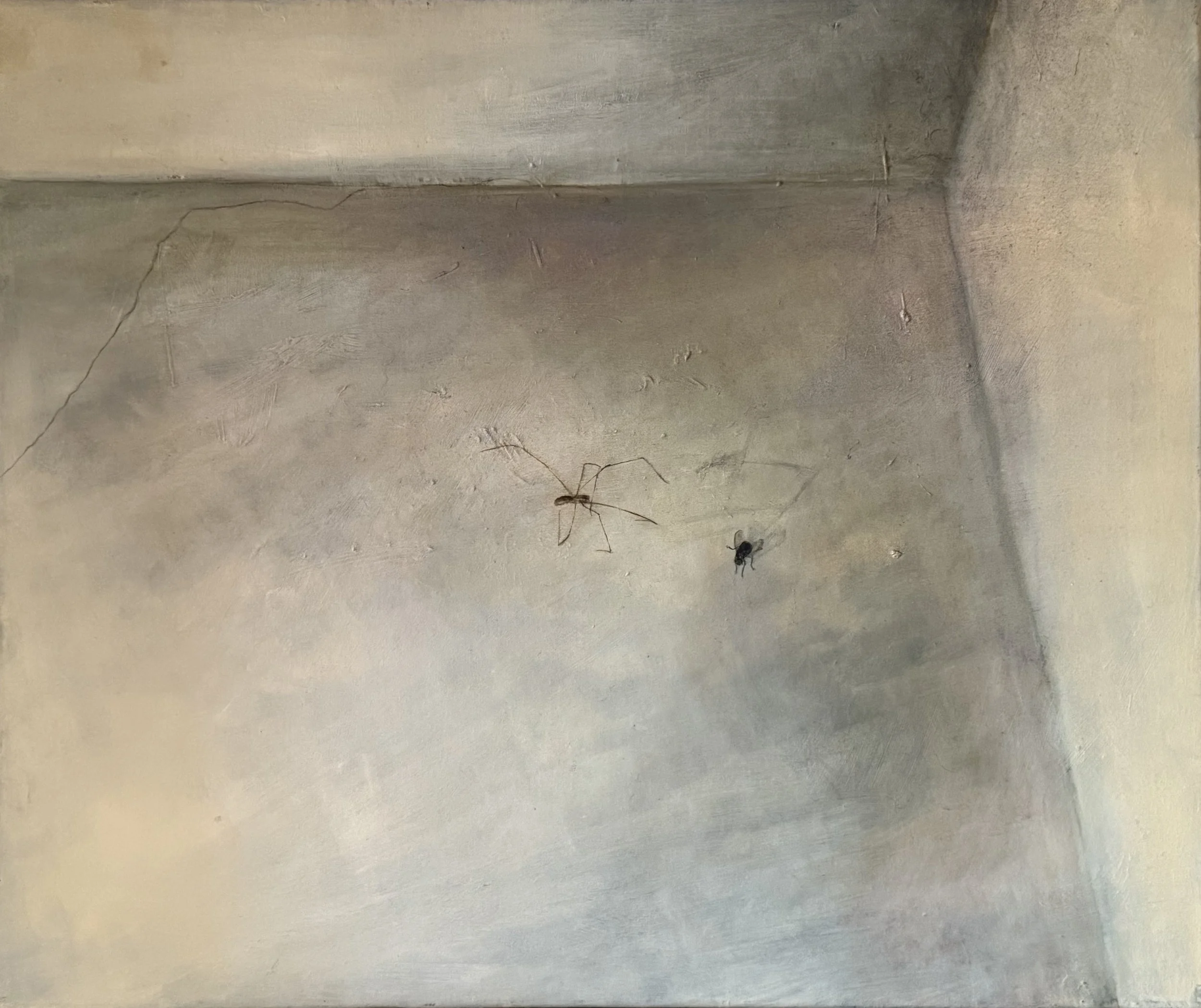 How Handsome Are Your Gauzy Wings, How Brilliant Are Your Eyes%2254x64cm oil on canvas, framed 2021..jpeg