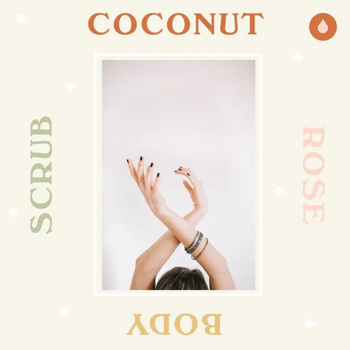 Coconut Rose Body Scrub