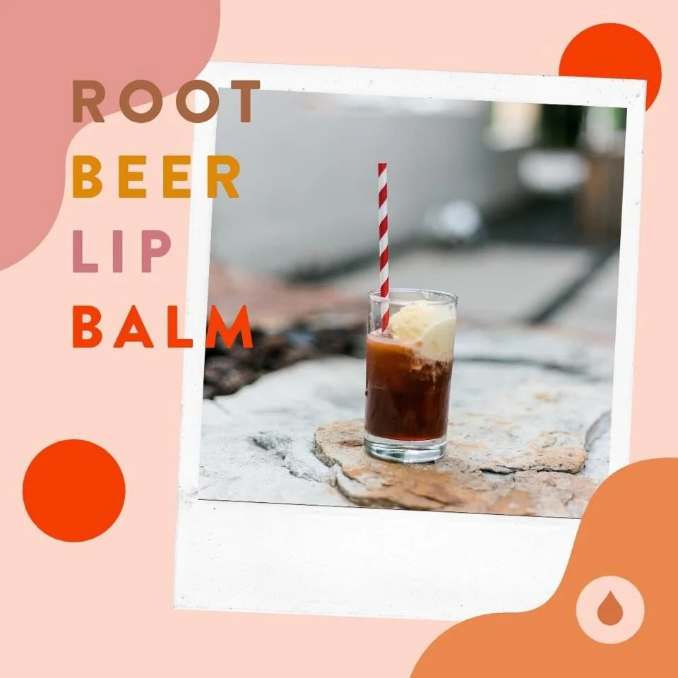DIY Root Beer Lip Balm