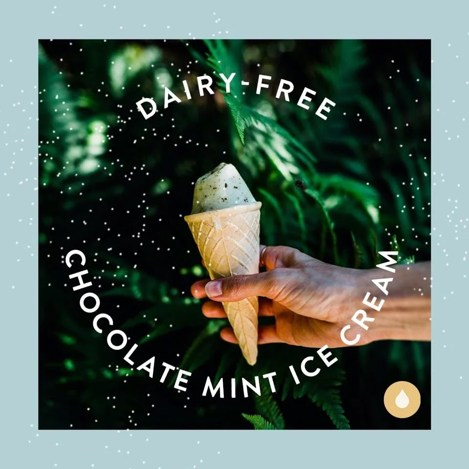 Oil Infused Recipe : Dairy Free Mint Chocolate Ice Cream