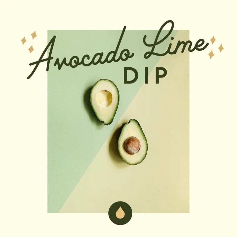 Oil Infused Recipe : Avocado Lime Dip