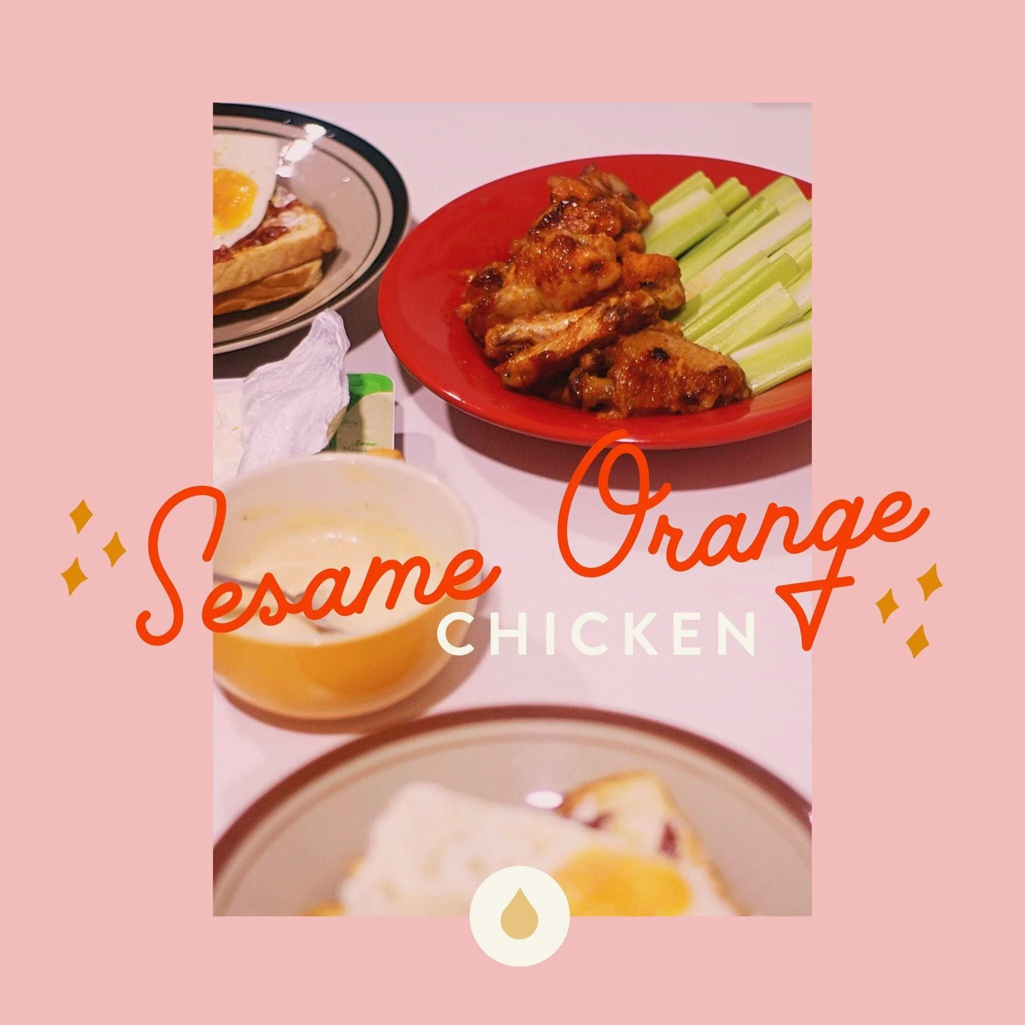 Oil Infused Recipe : Sesame Orange Chicken
