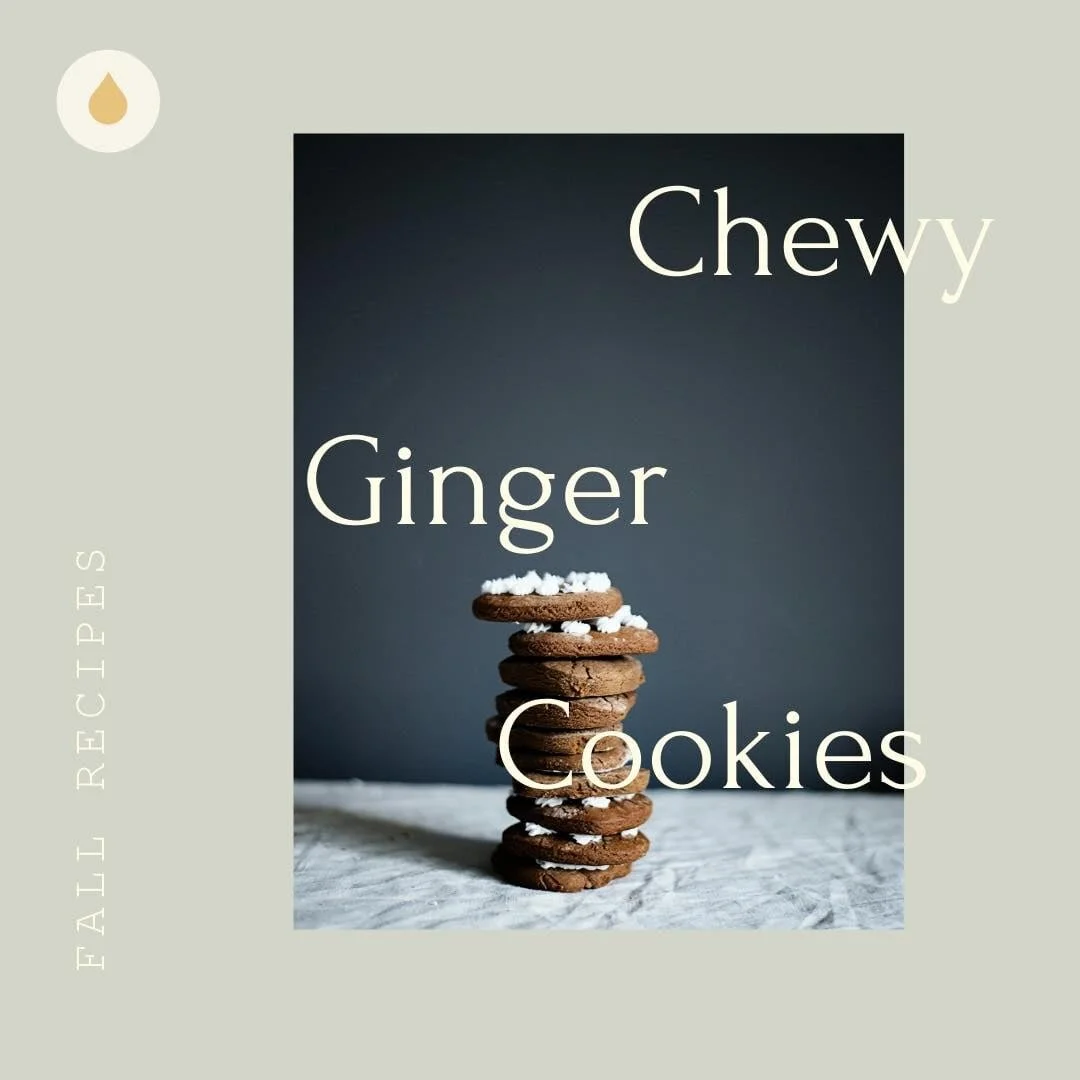 Oil Infused Recipe : Chewy Ginger Cookies