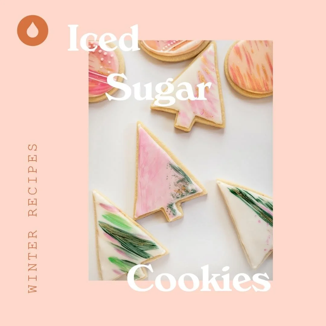 Oil Infused Recipe : Iced Sugar Cookies