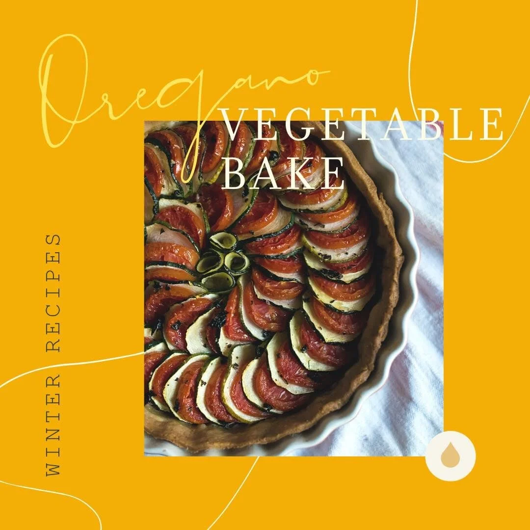 Oil Infused Recipe : Oregano Vegetable Bake