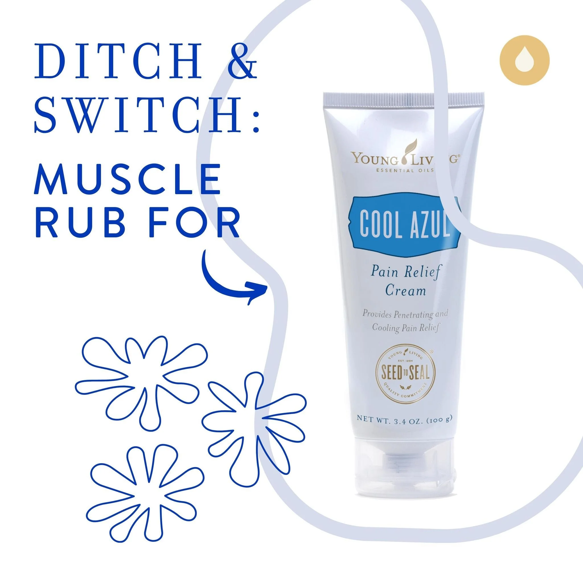 Ditch and Switch : Cool Azul Pain Cream