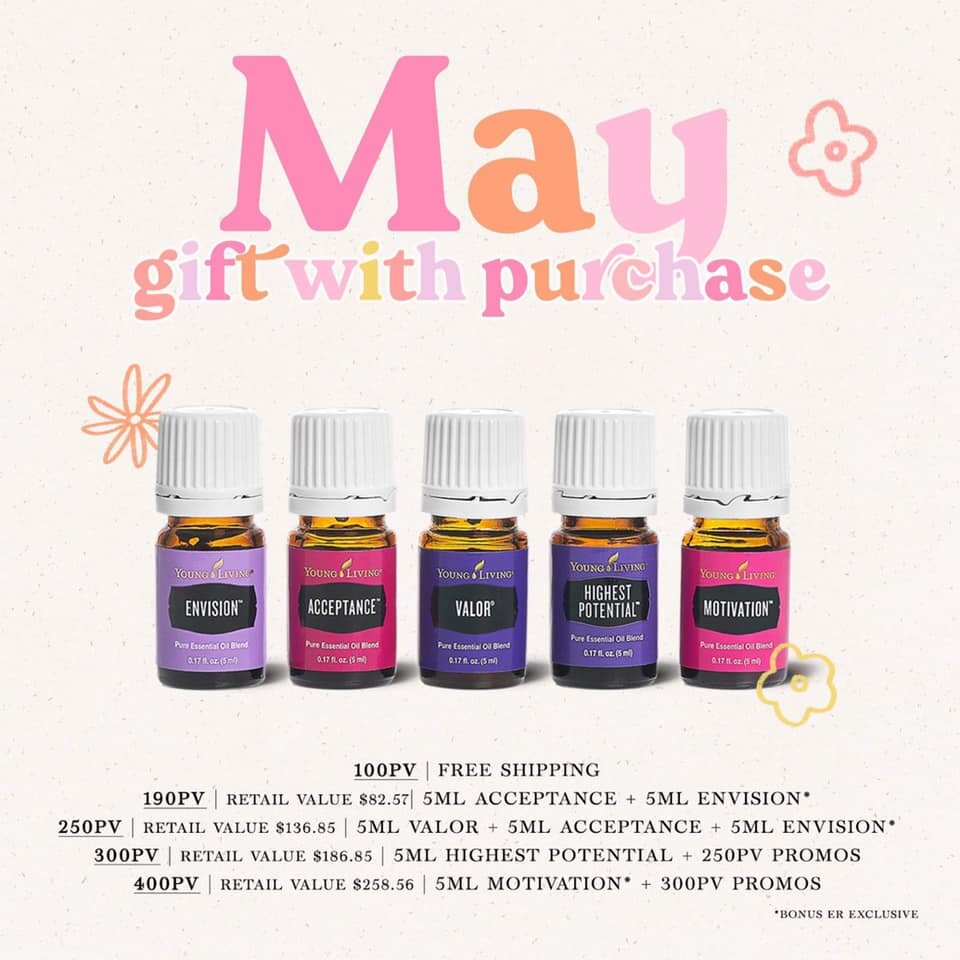 May Gifts with Purchase
