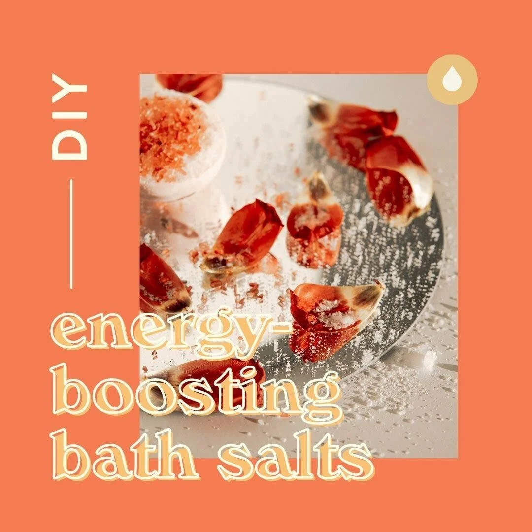DIY Energy Boosting Bath Salts