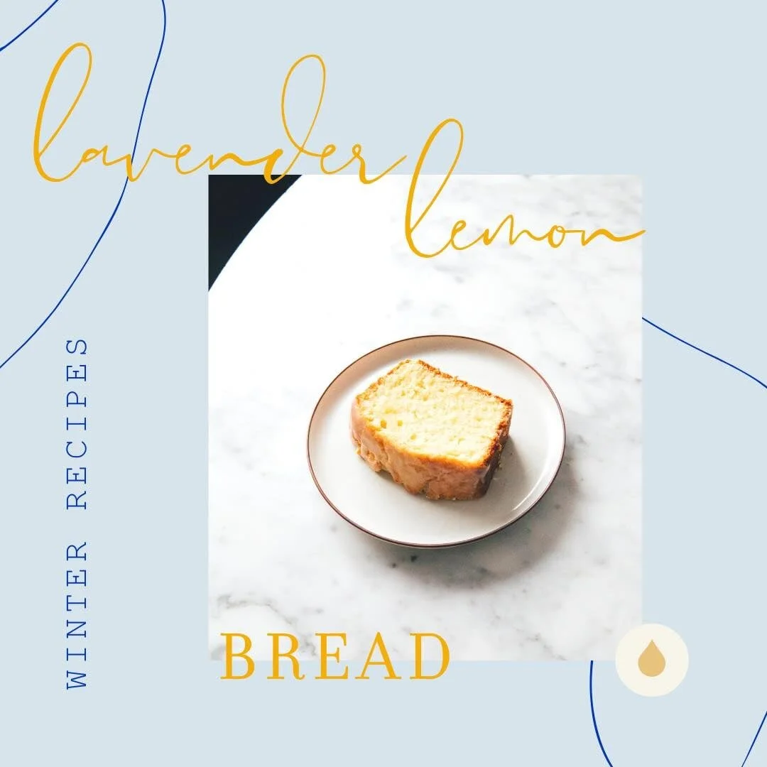 Oil Infused Recipe : Lavender &amp; Lemon Bread