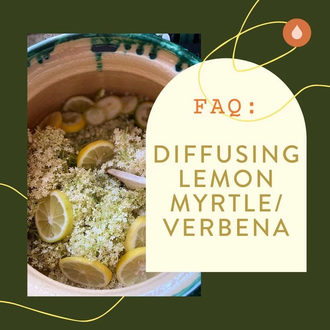 Diffusing Lemon Verbena/Lemon Myrtle