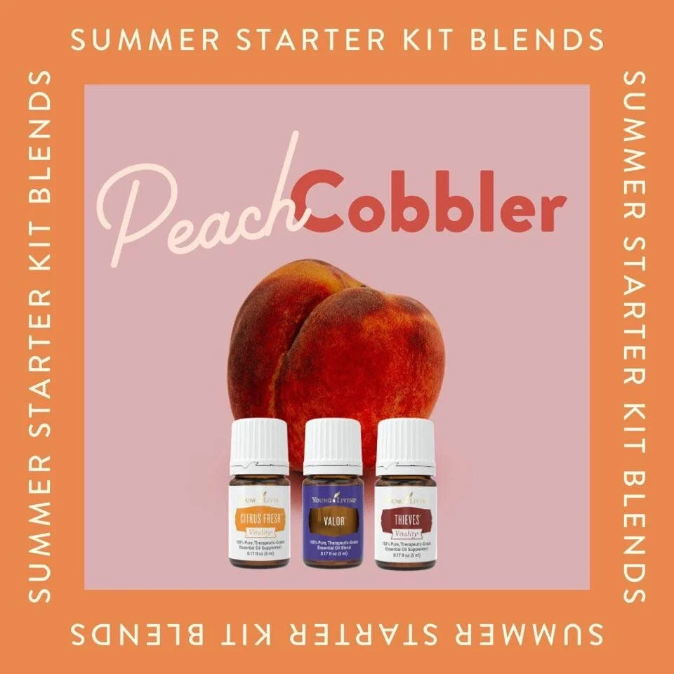 Starter Kit Diffuser Blend : Peach Cobbler