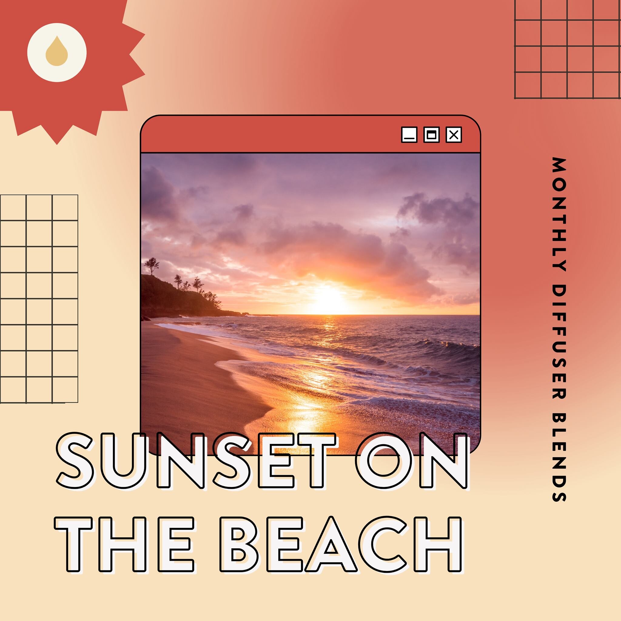 Sunset on the Beach Diffuser Blend
