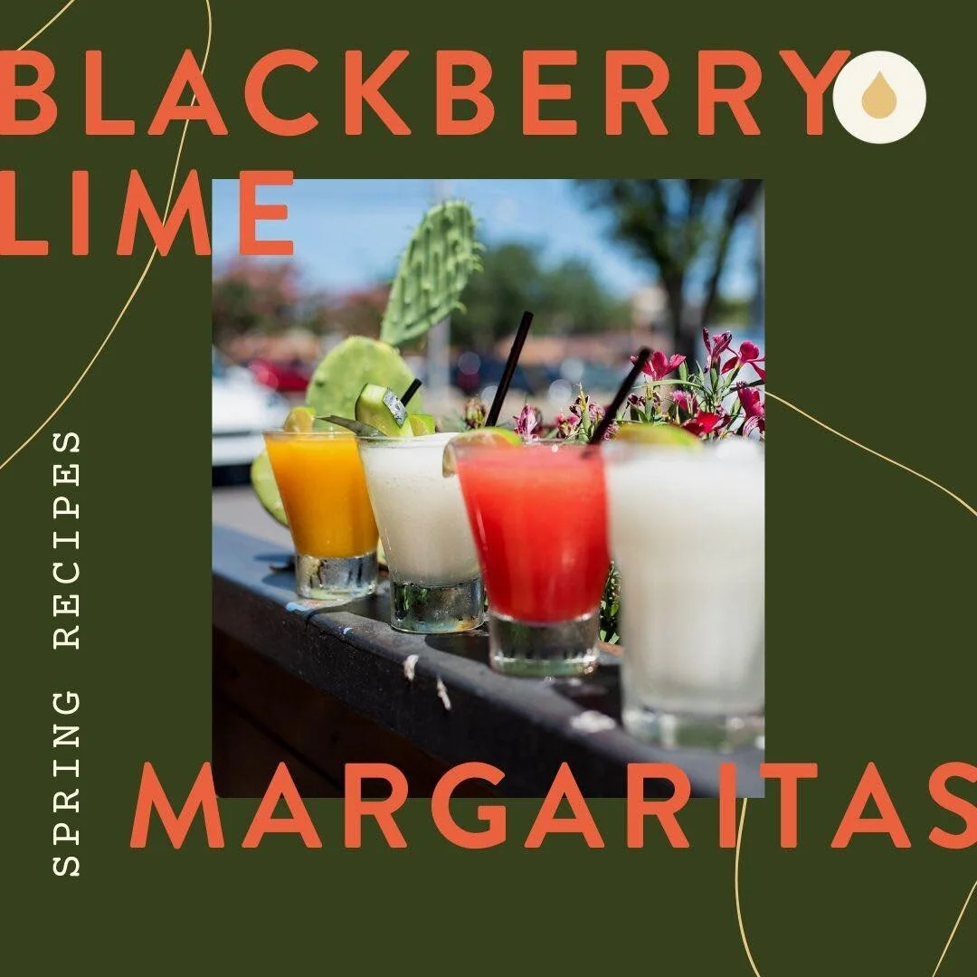  Oil Infused Recipe: Blackberry Lime Margaritas