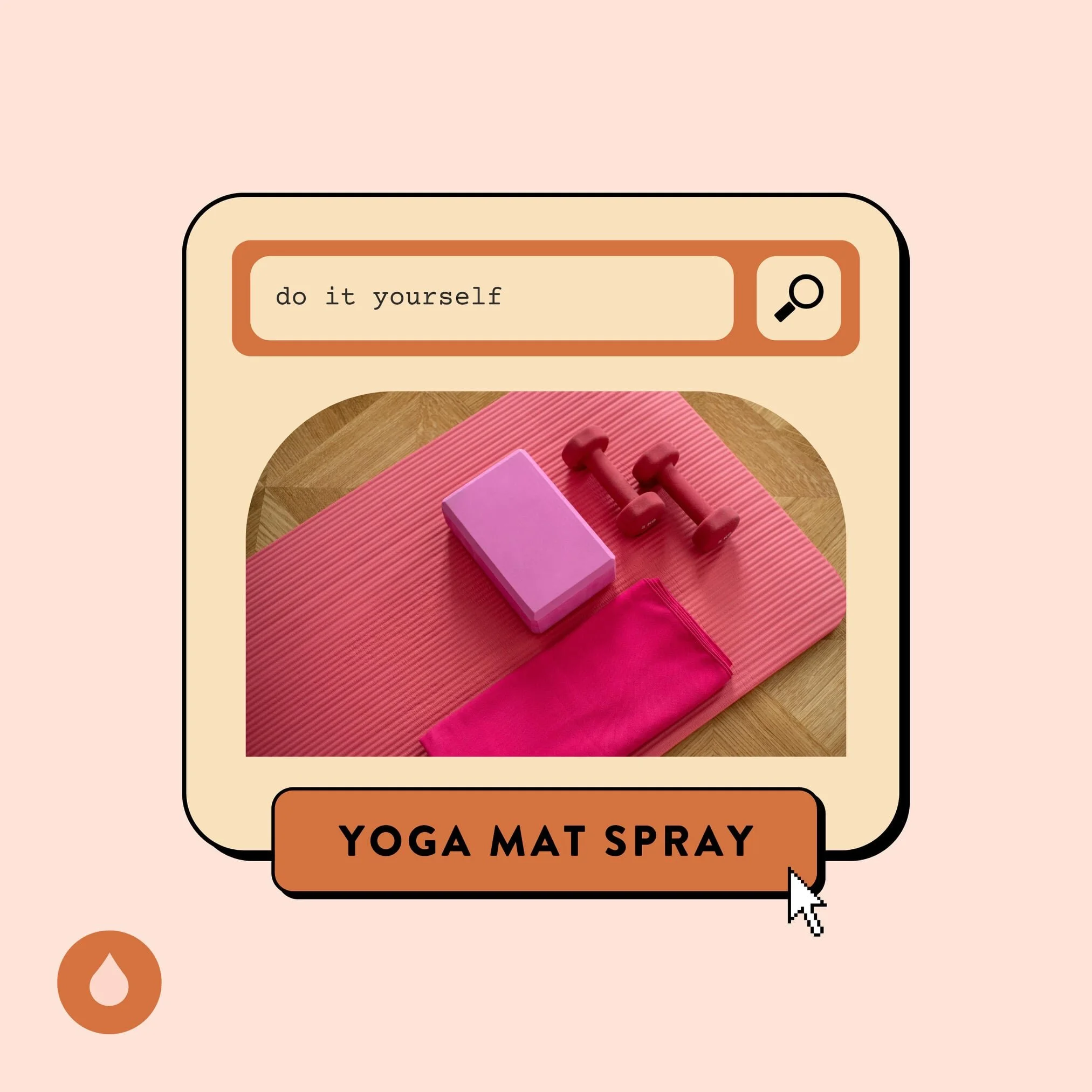 DIY Yoga Mat Spray