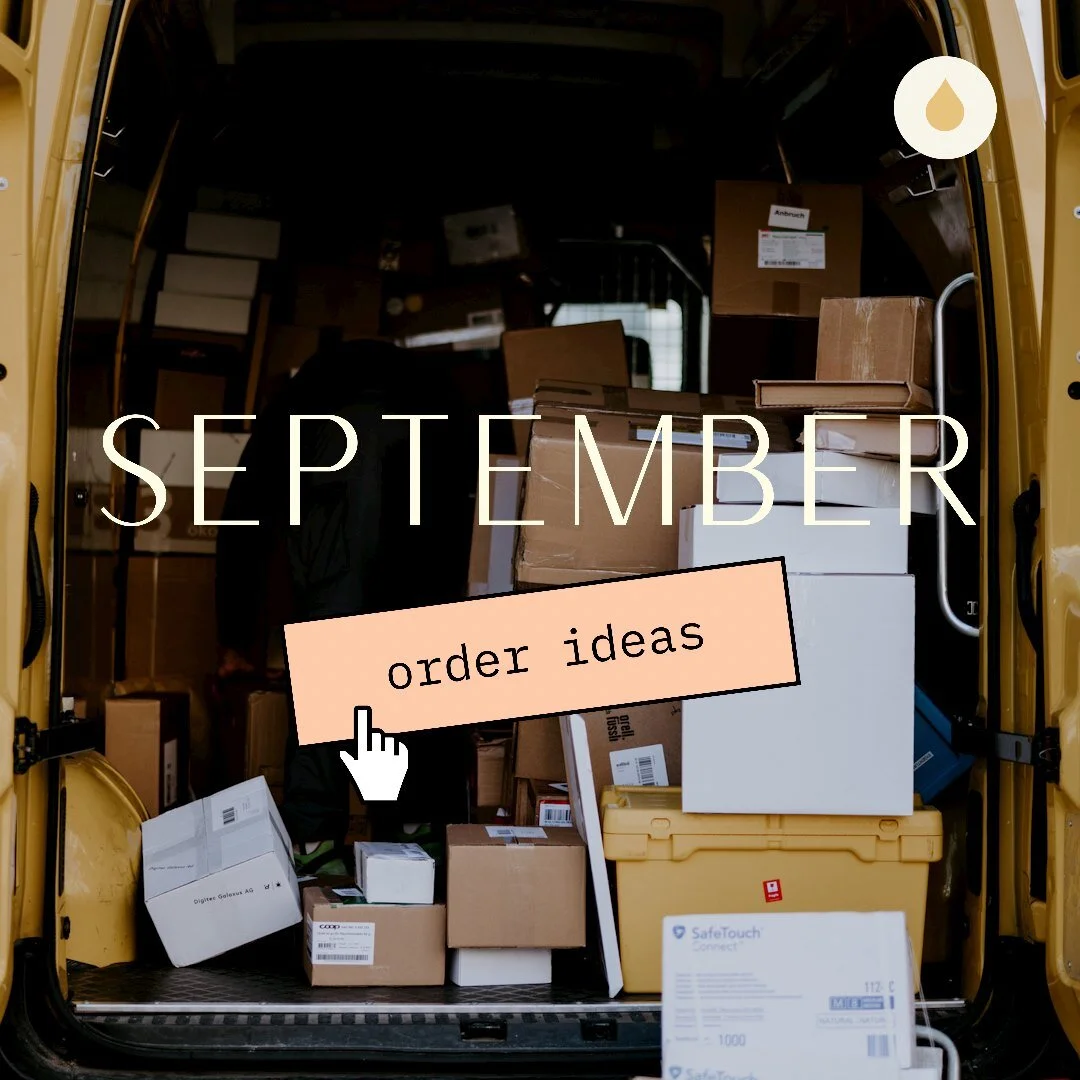 September Order Ideas