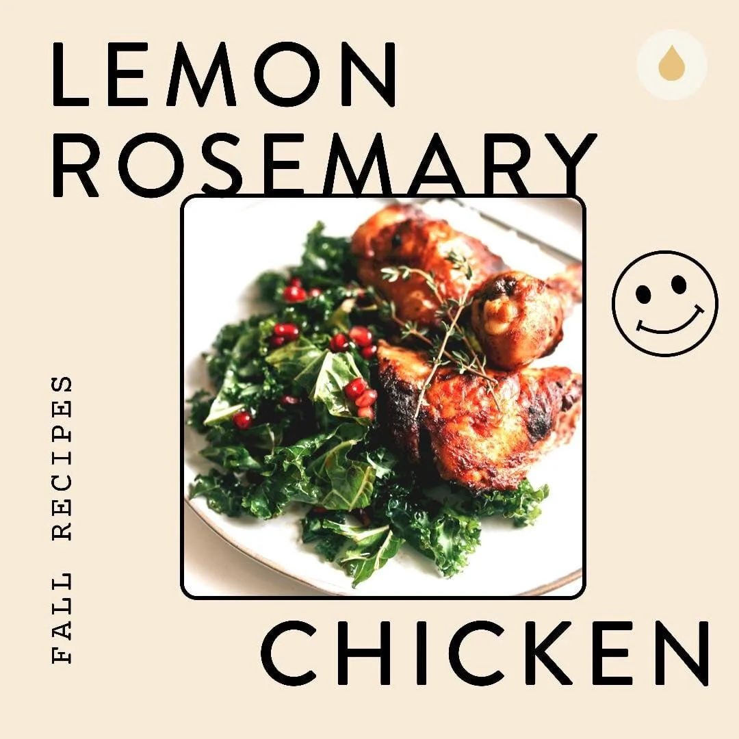 Oil Infused Recipe : Lemon Rosemary Chicken