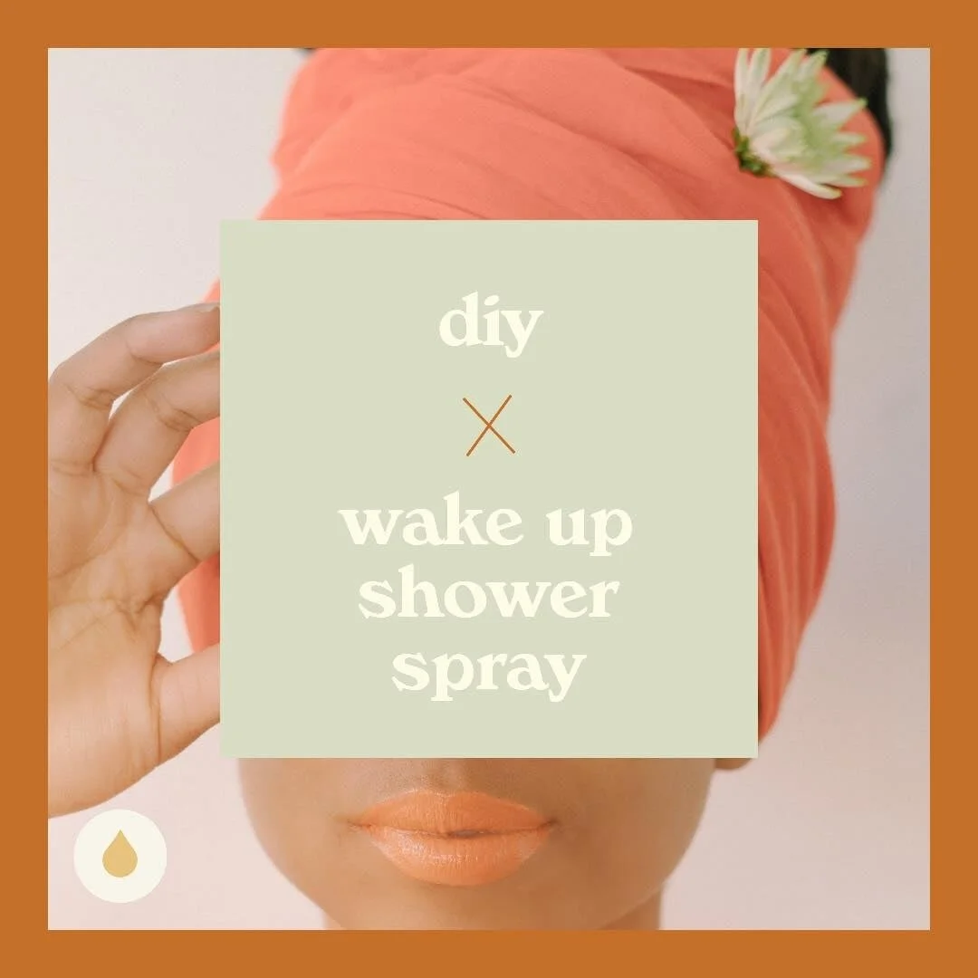 DIY Wake Up Shower Spray