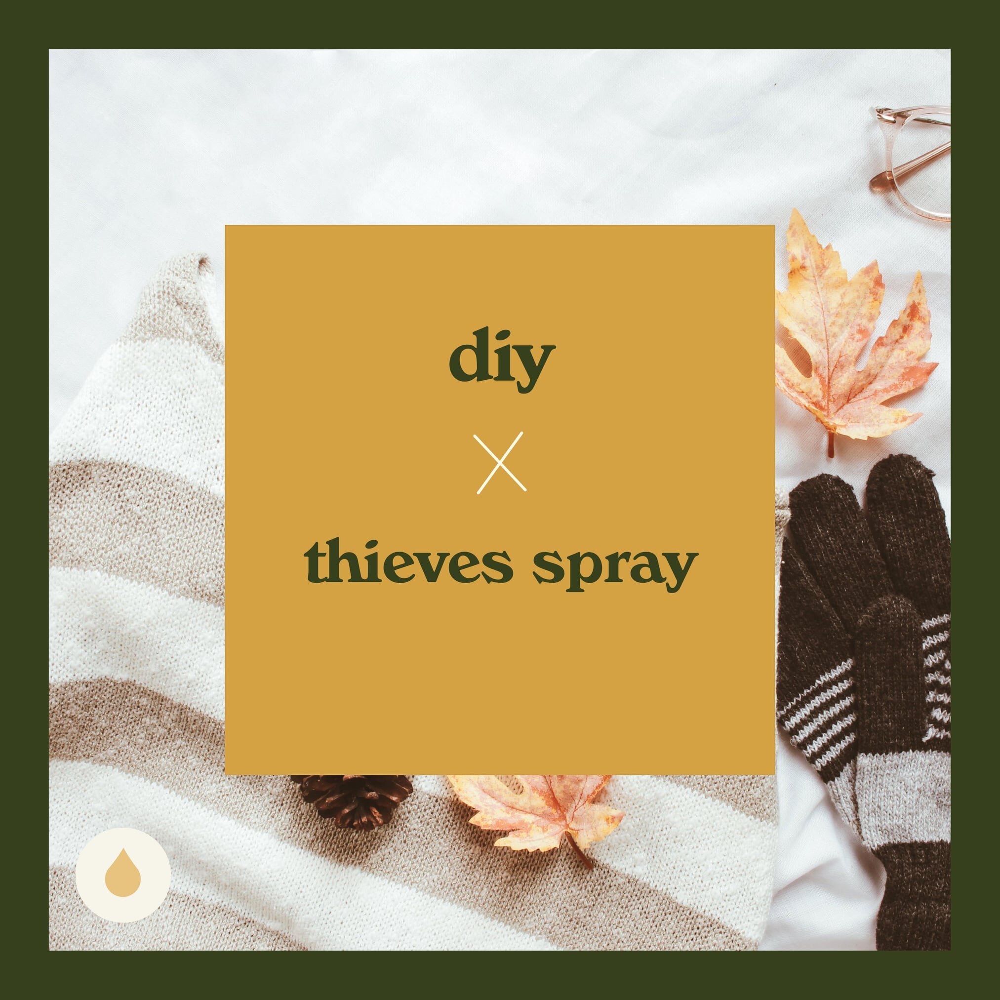 DIY Thieves Spray