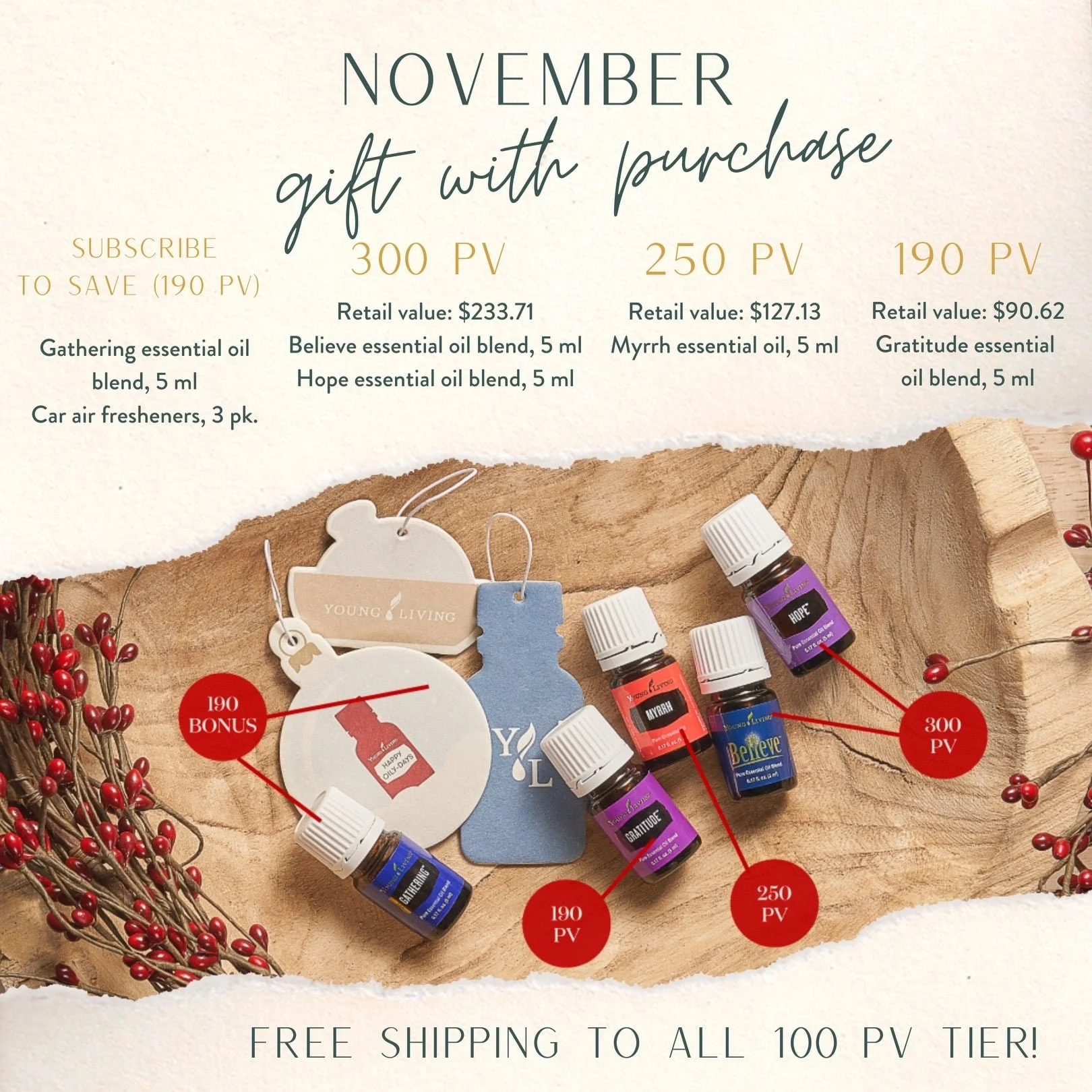 November Gift with Purchase