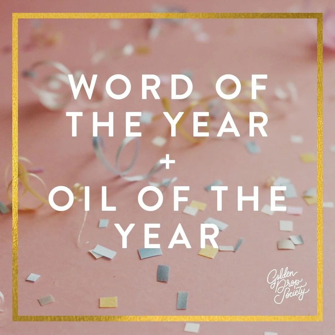 Word + Oil of the Year